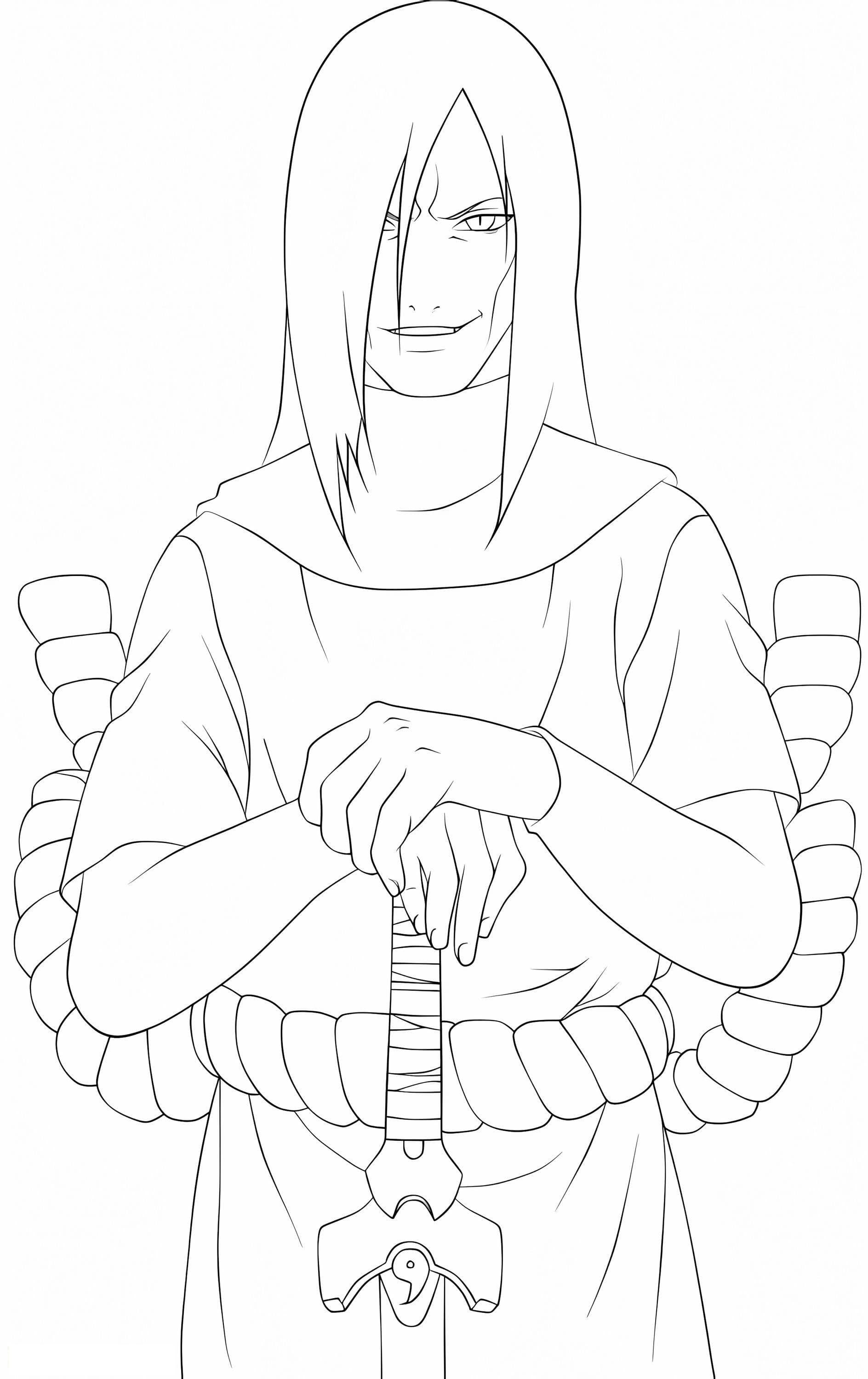 Orochimaru Sonriendo