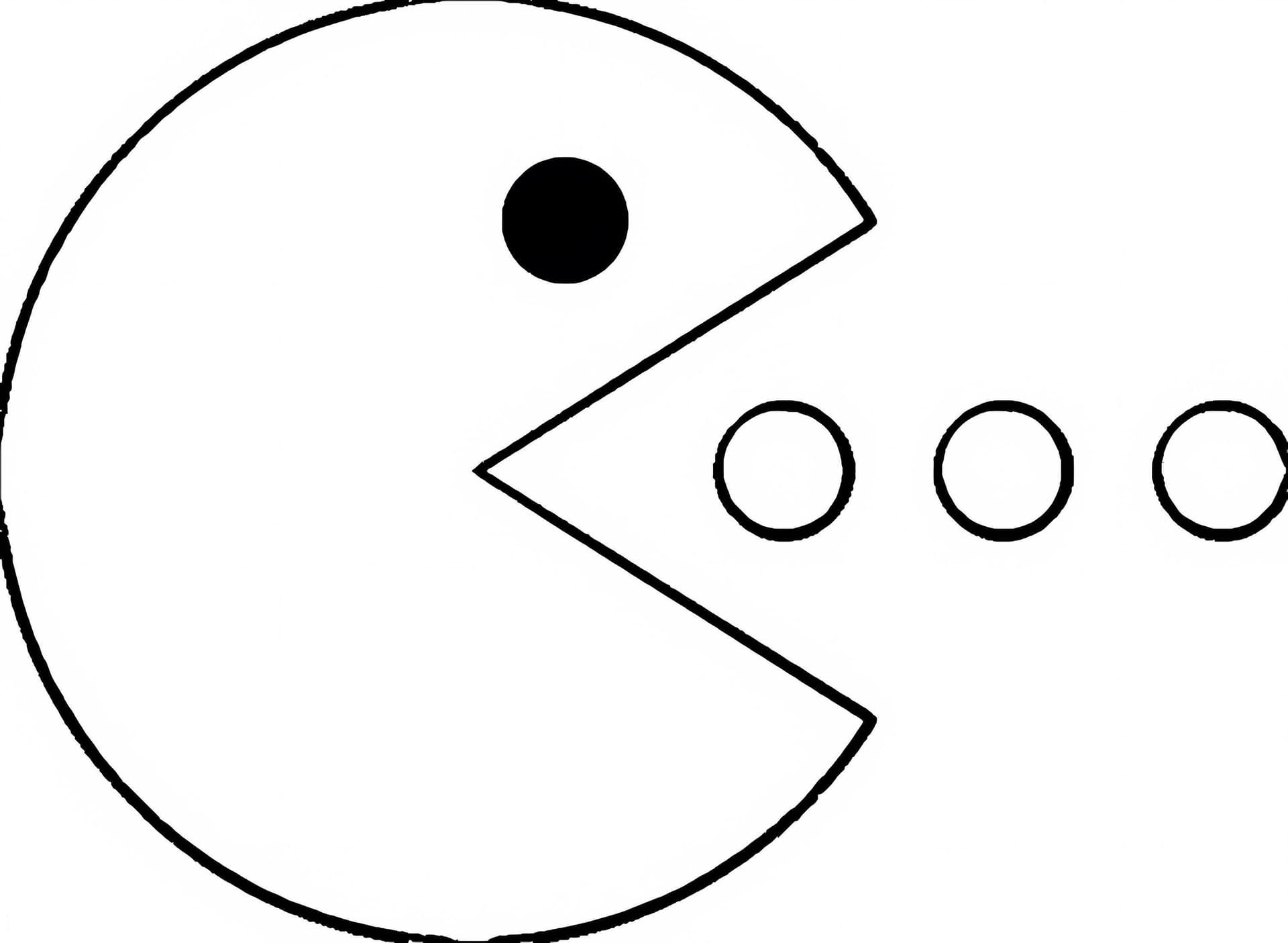 Pacman isst