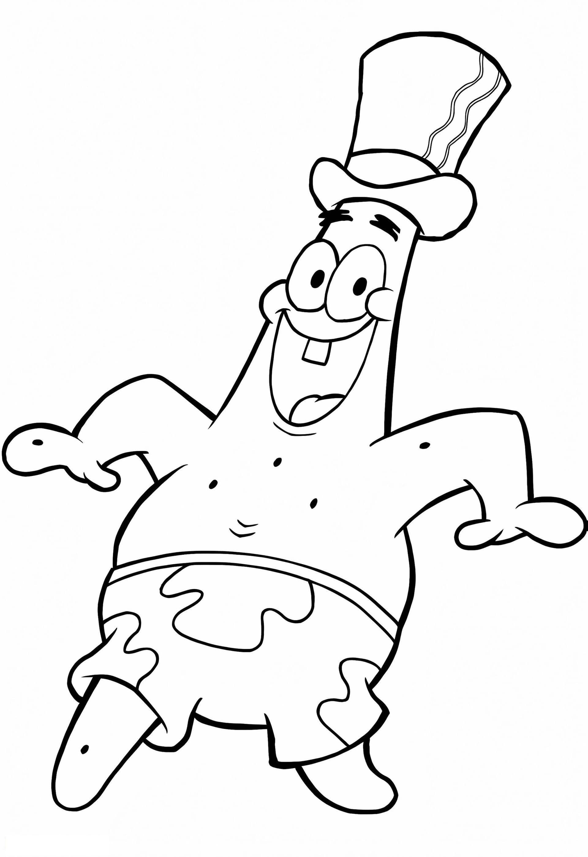 Patrick Star With Hat