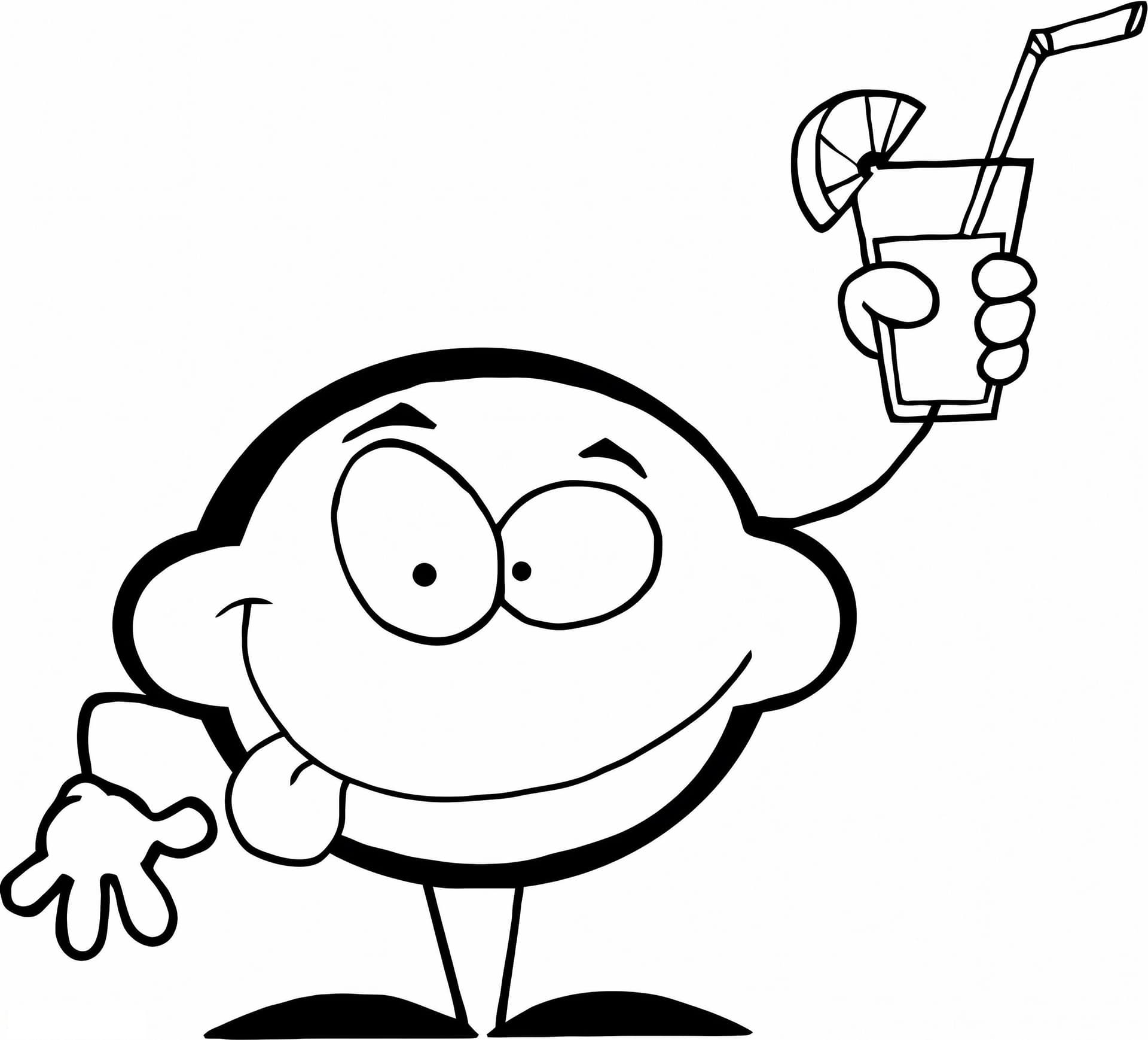 Funny Lemon and Lemonade