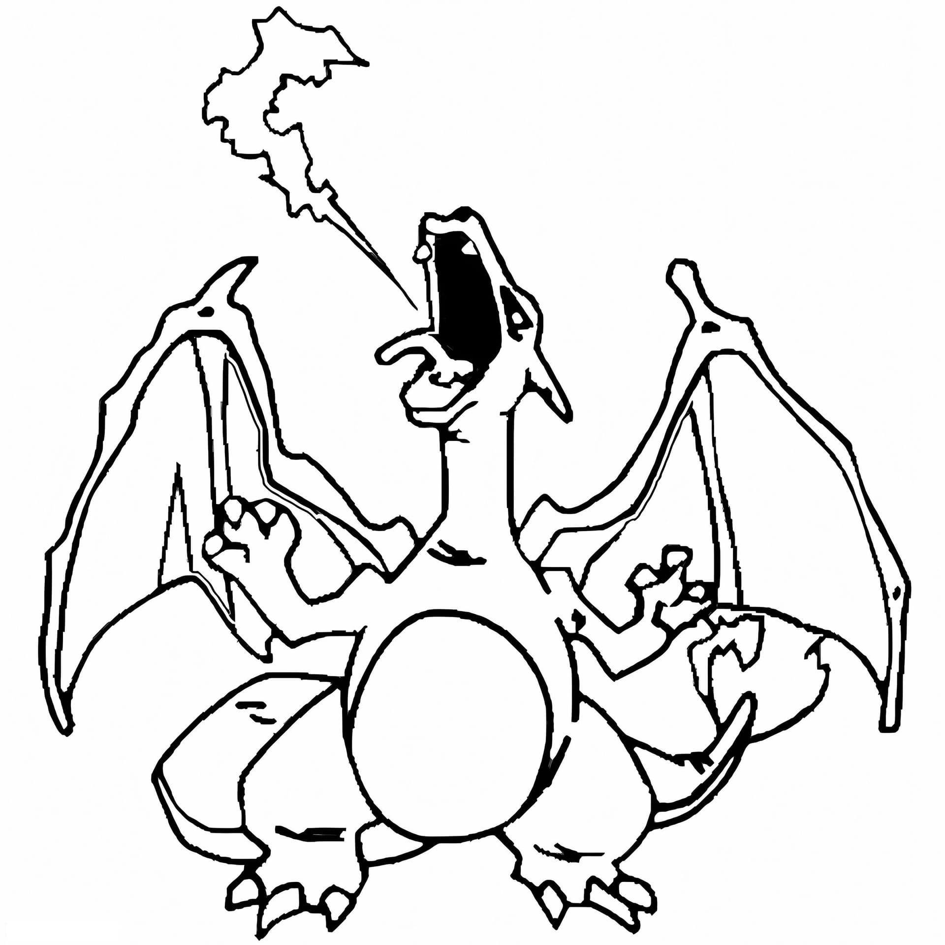 Mighty Charizard 1024X1024