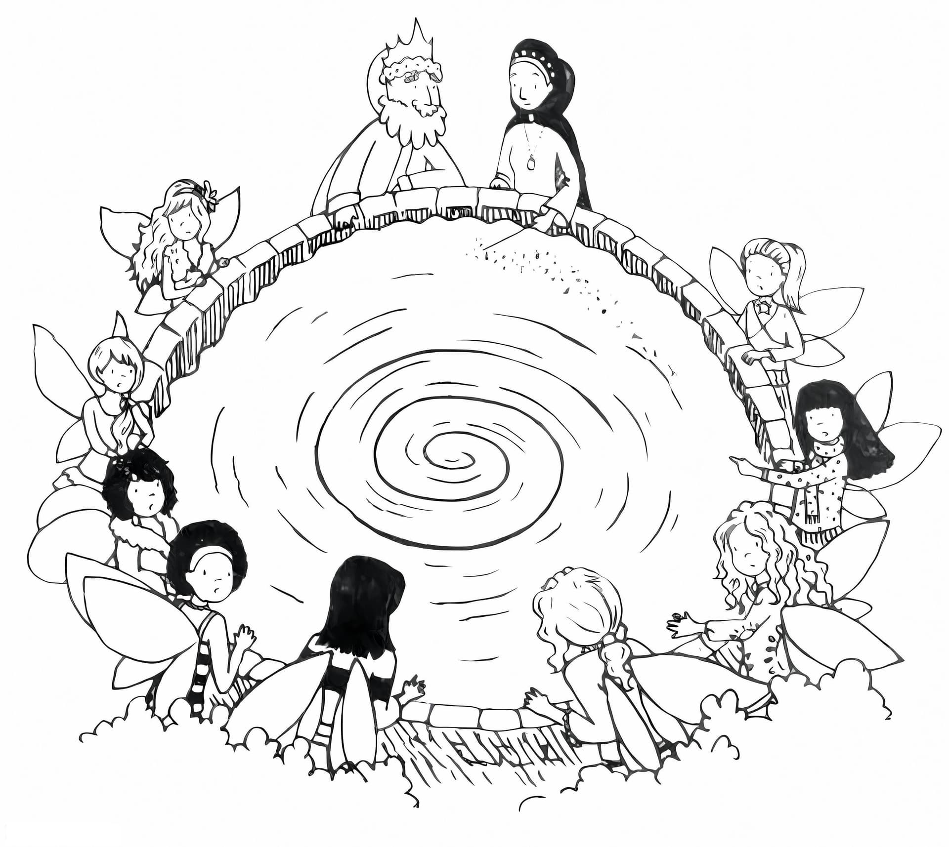 Rainbow Magic To Color