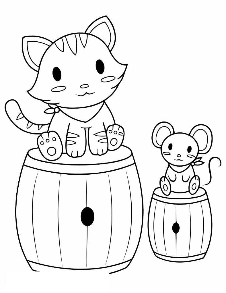 Mouse And Cat