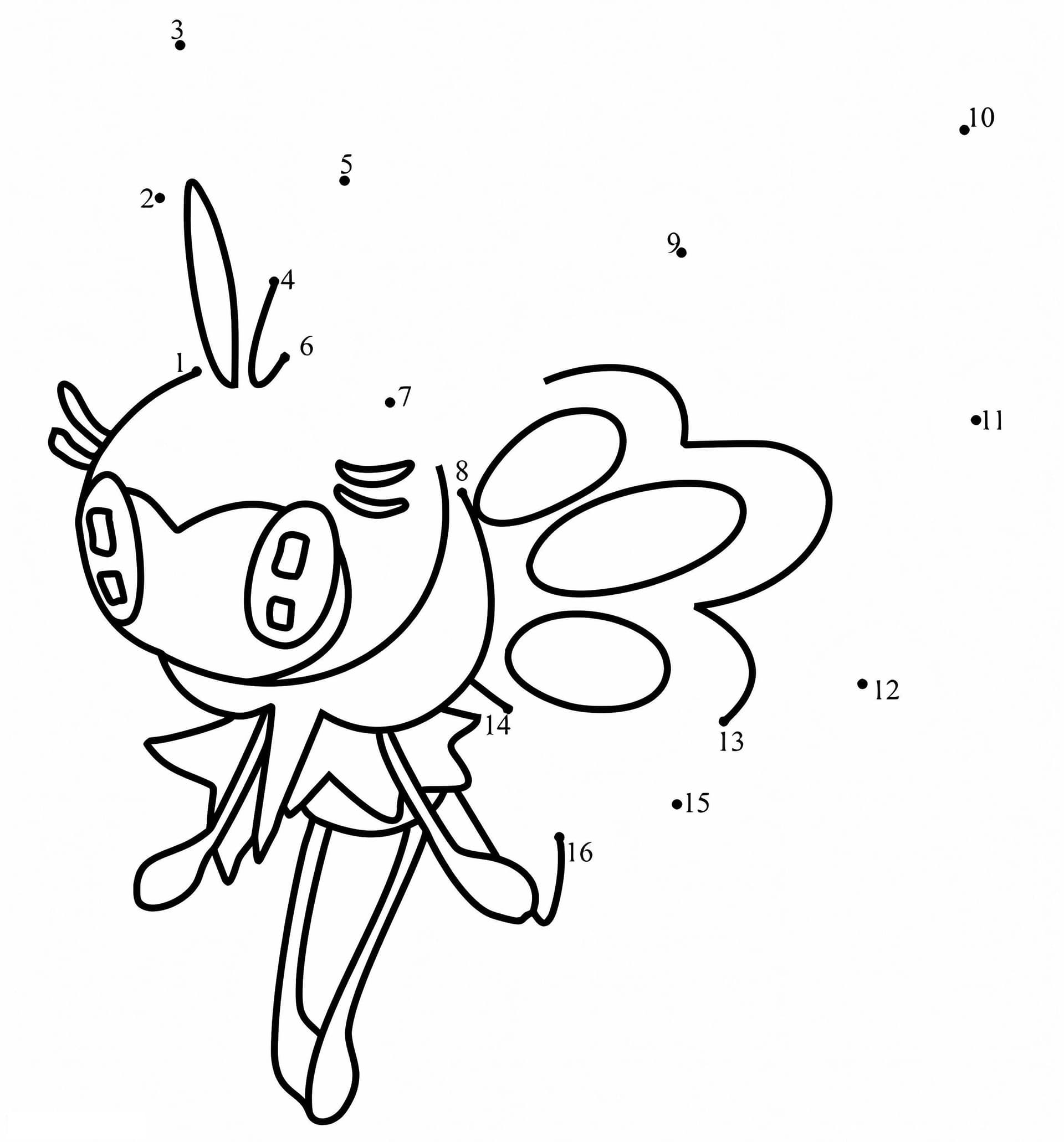 Ribombee Dot To Dot