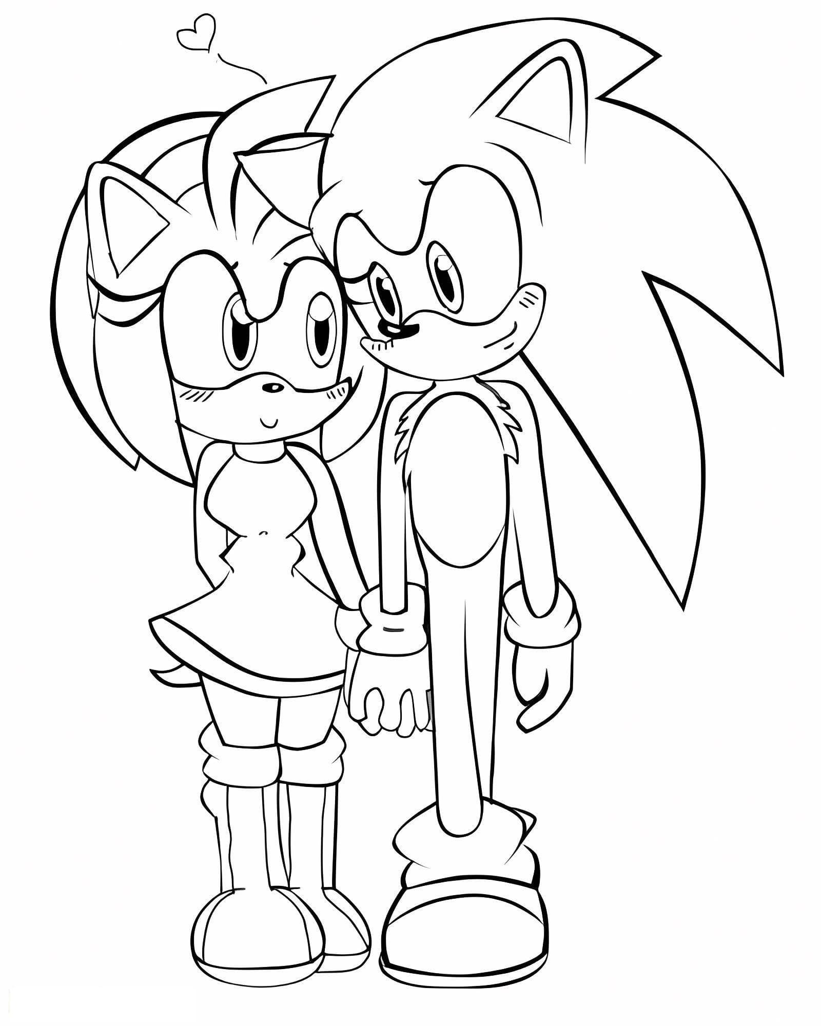 Sonic And Amy Rose