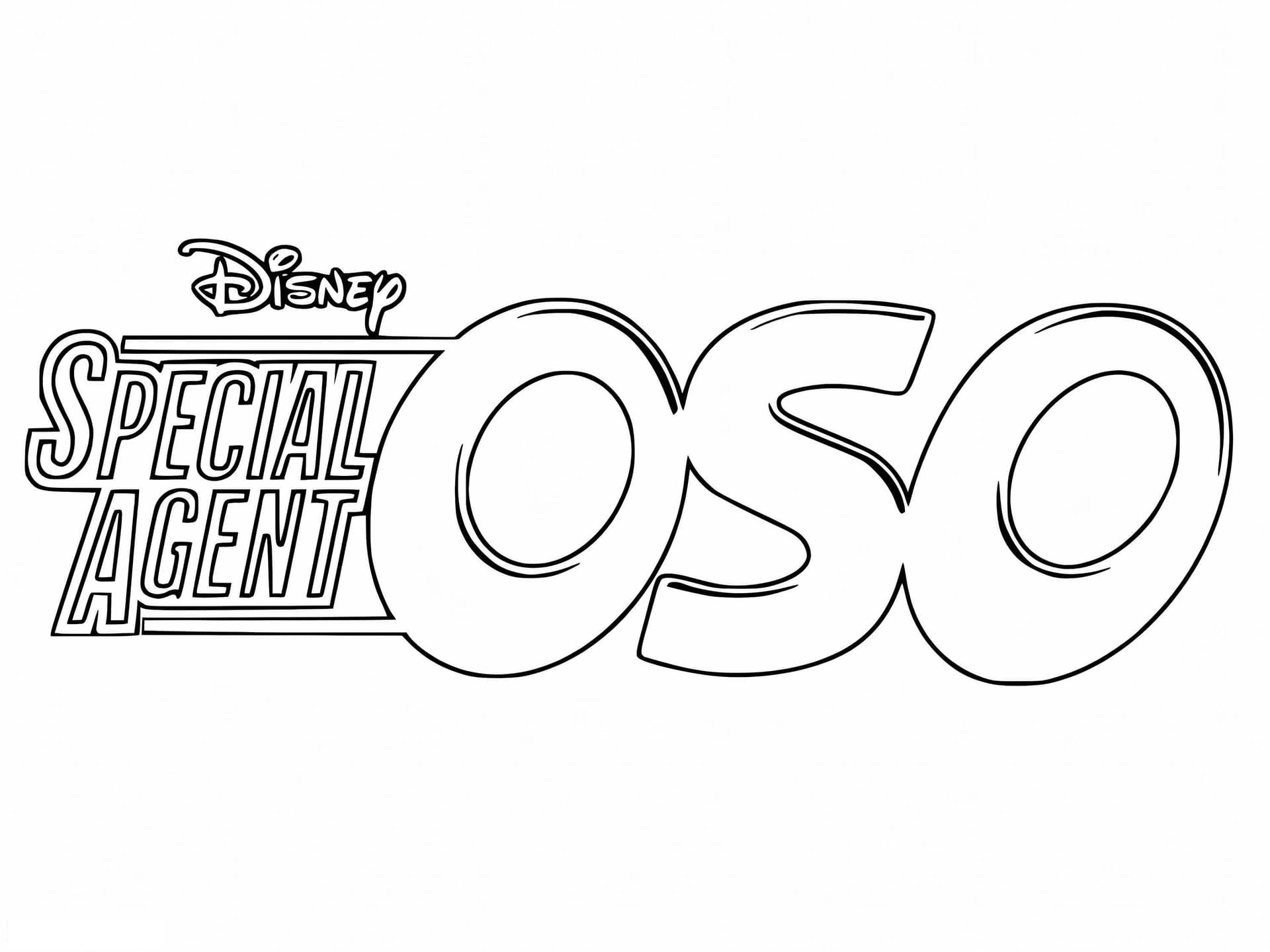 Special Agent Oso Logo