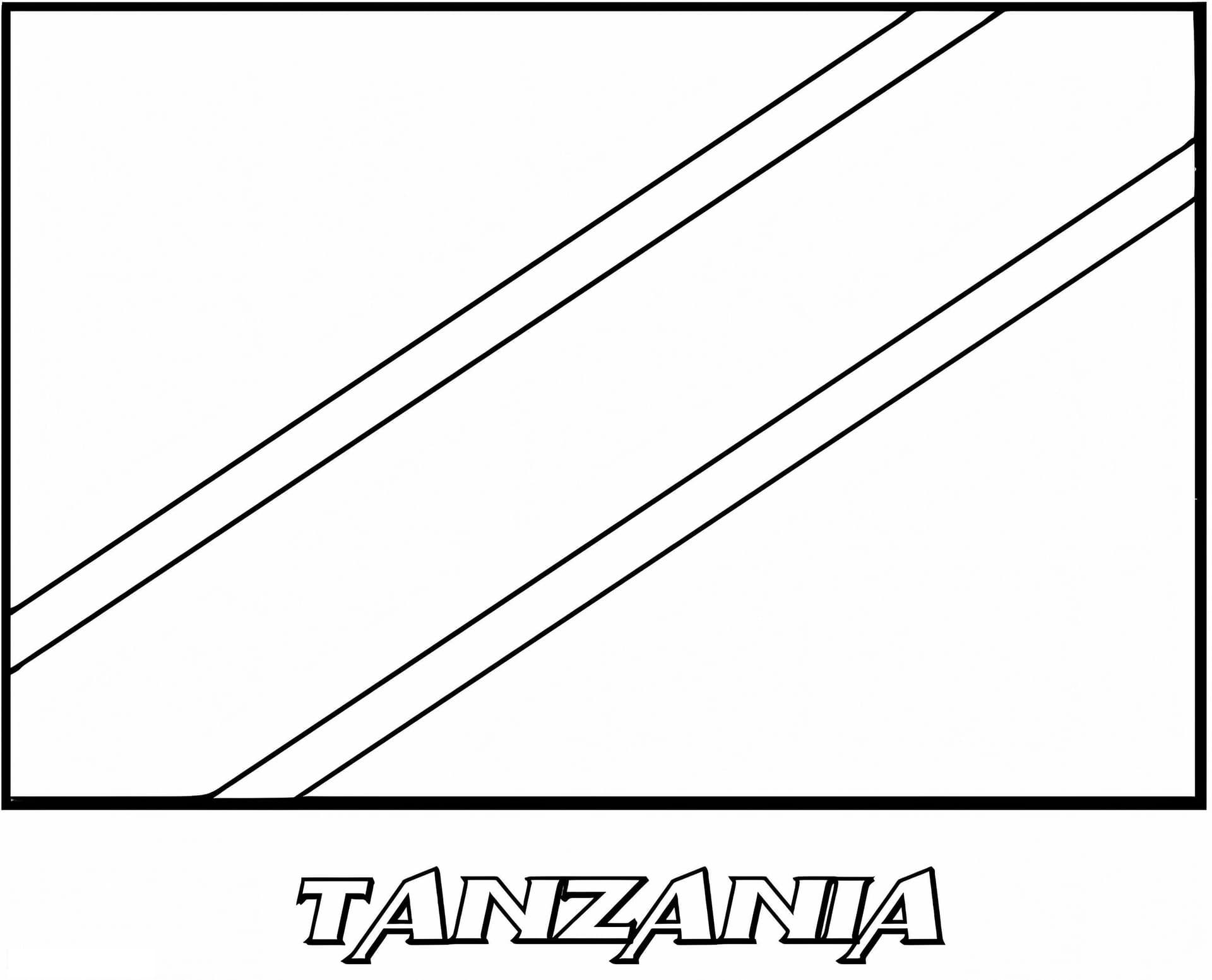 Tanzania Flag