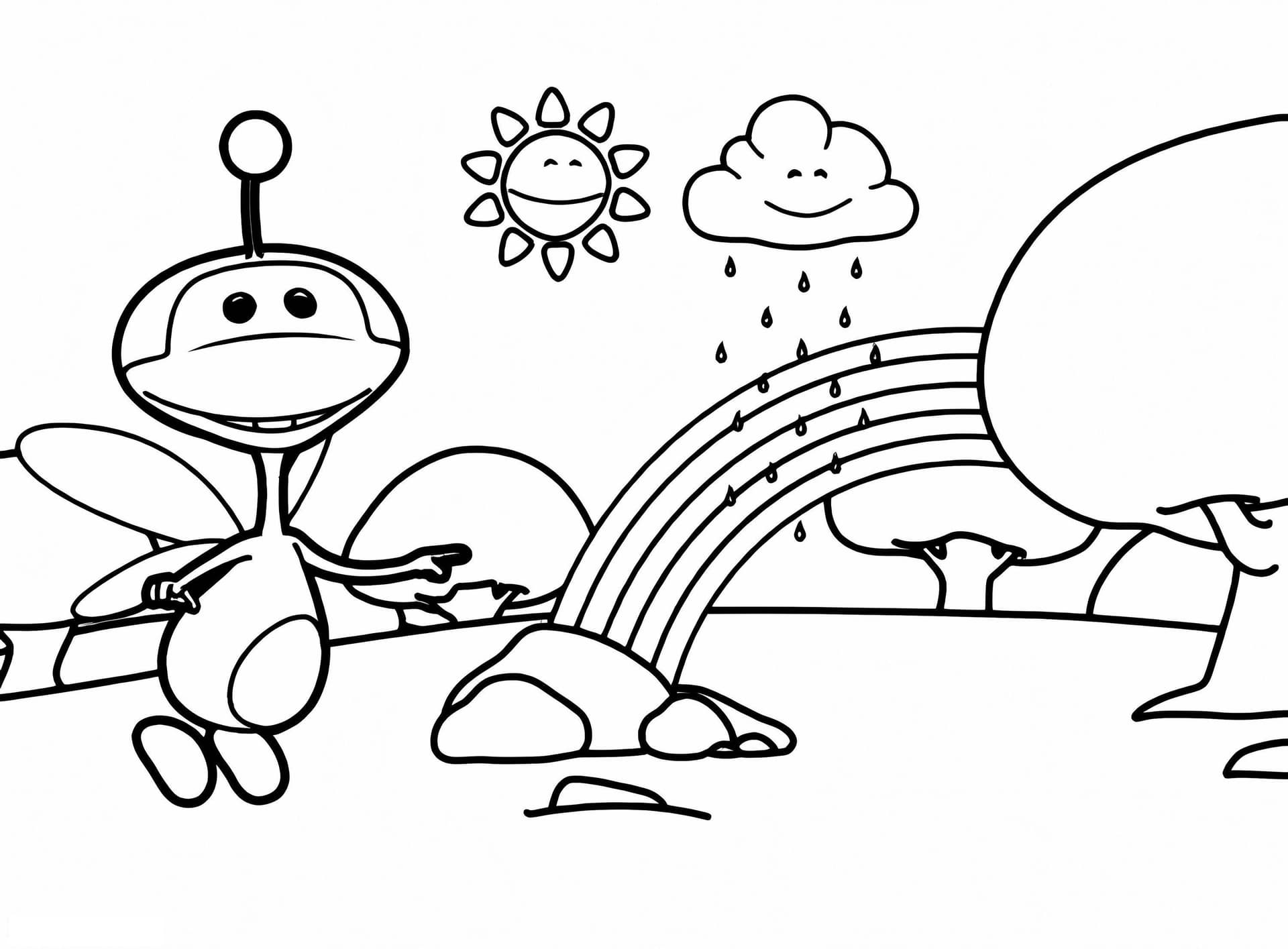 Uki With Sun And Cloud