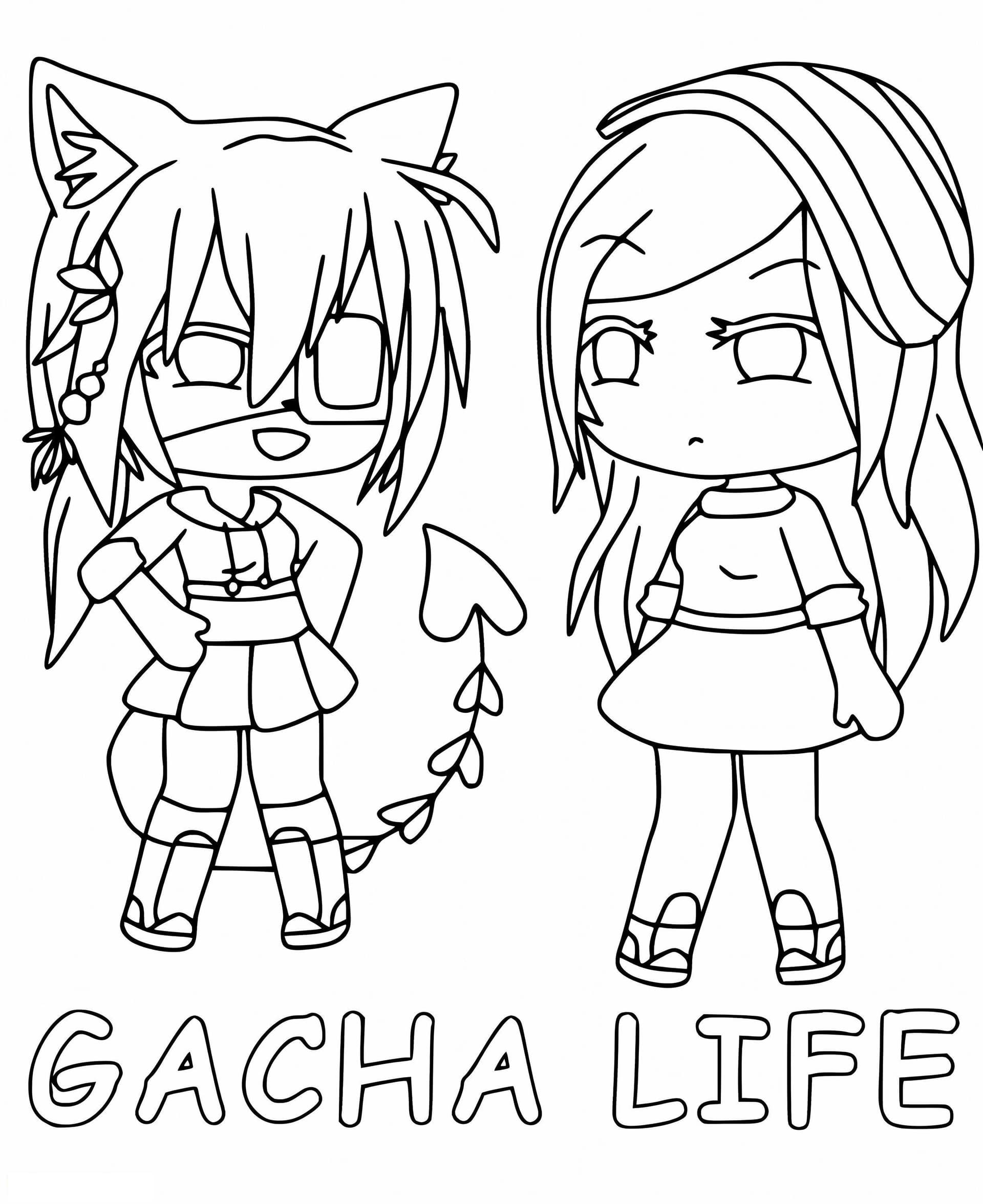 Life Of Gacha And Her Friend