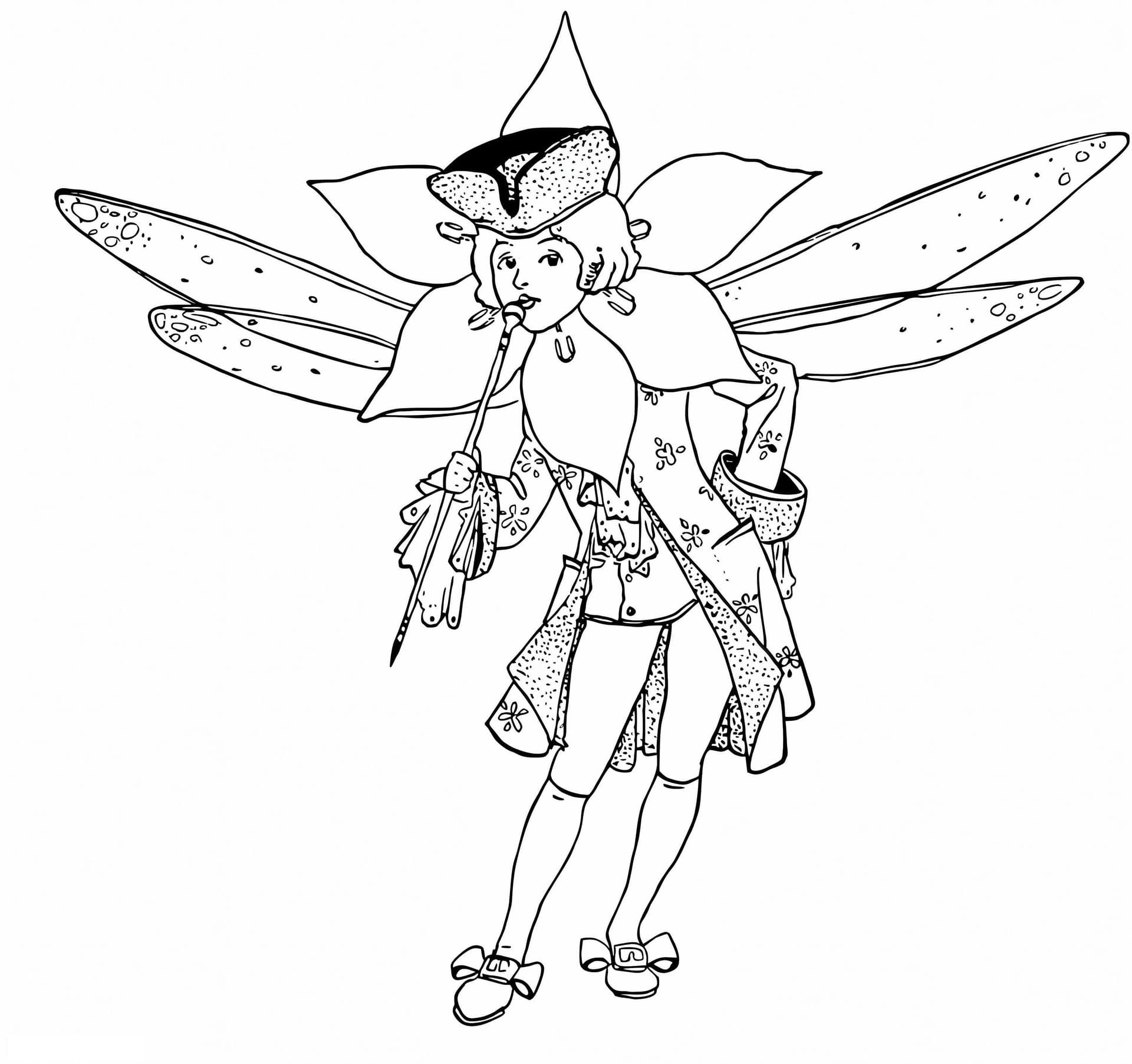 Vintage Fairy Boy