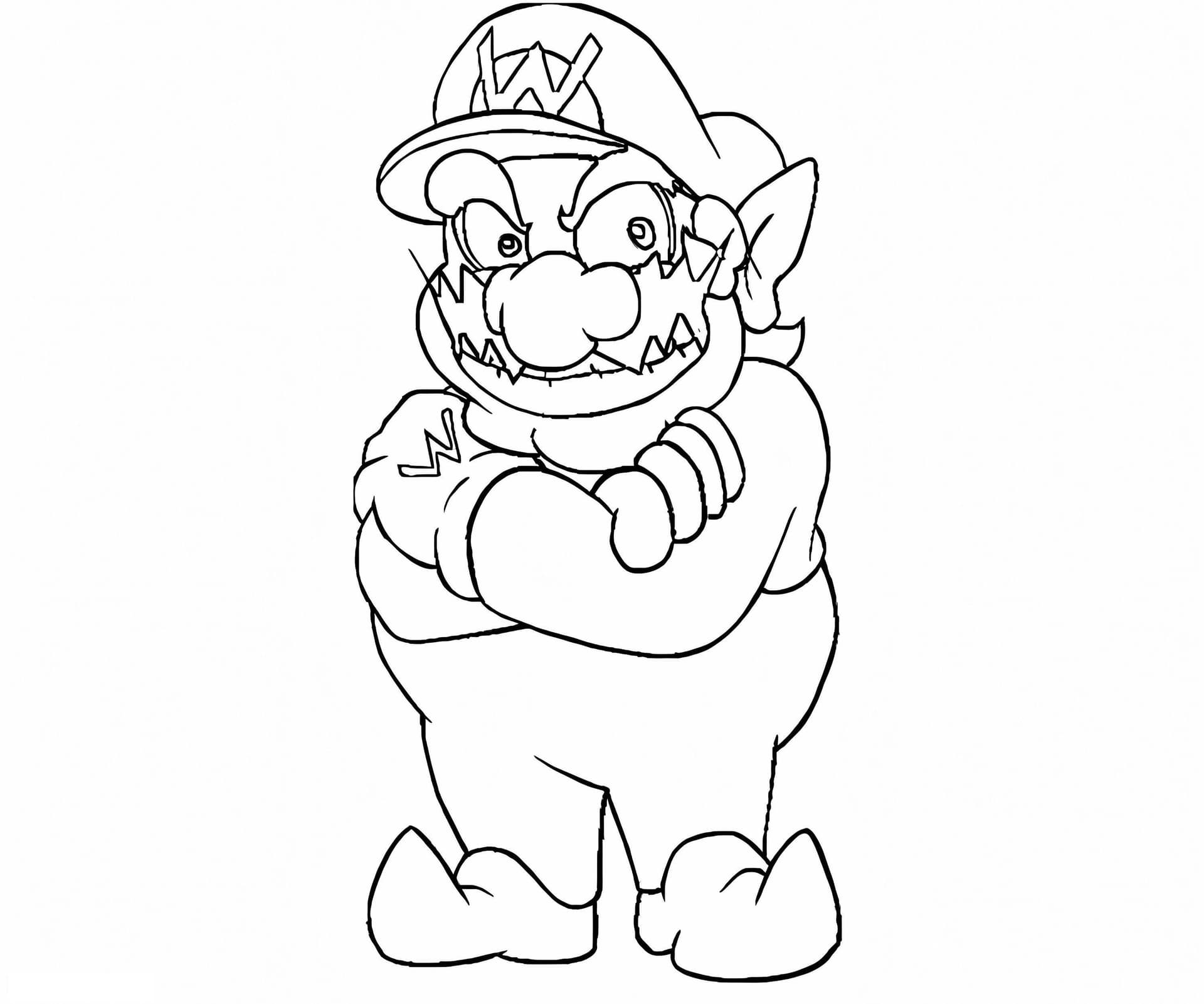 Wario Standing