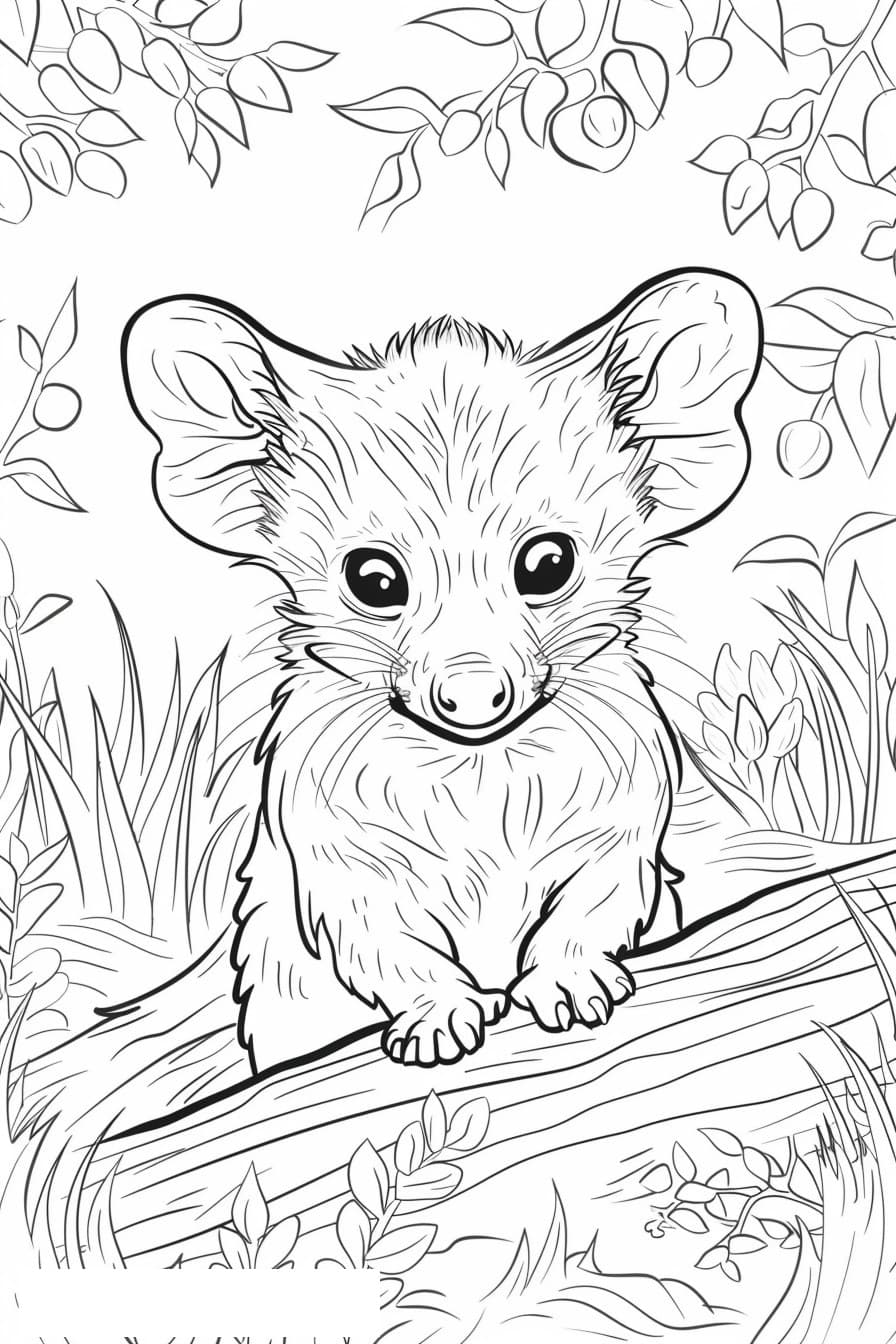 African Civet baby 3