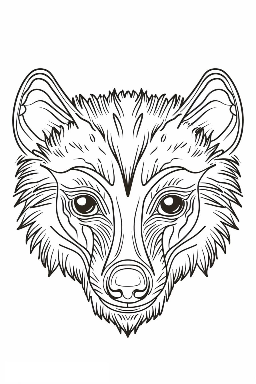 African Civet face 3