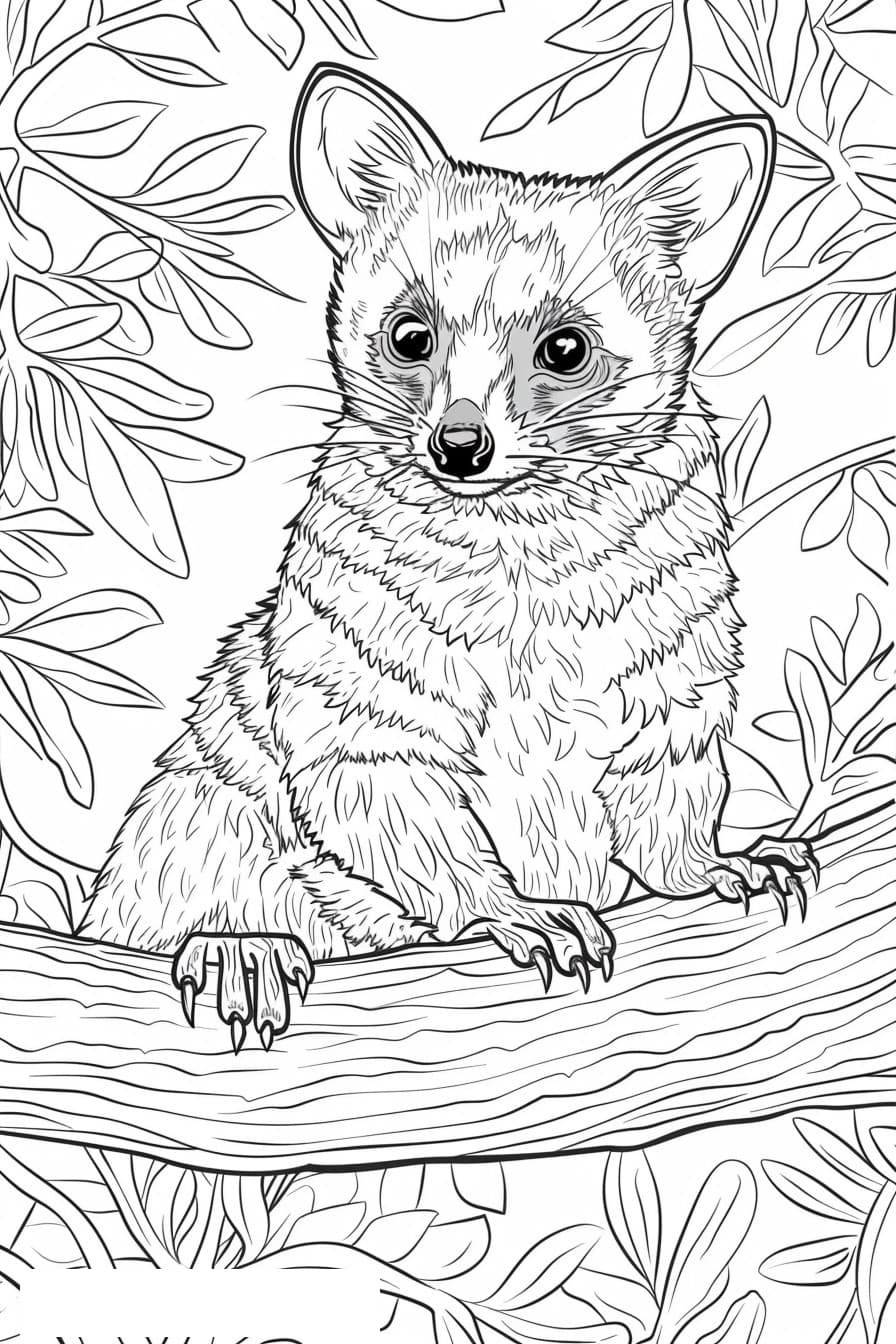 African Civet full body 0