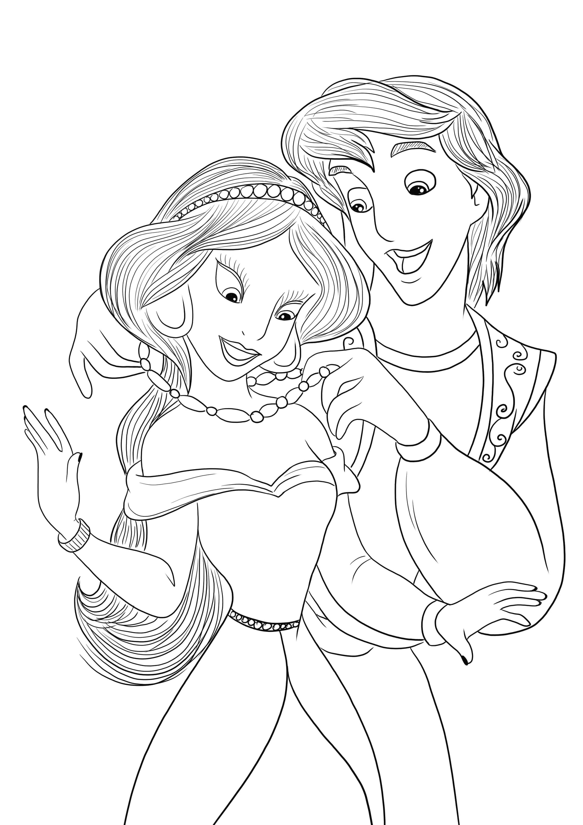 Aladdin and Jasmine