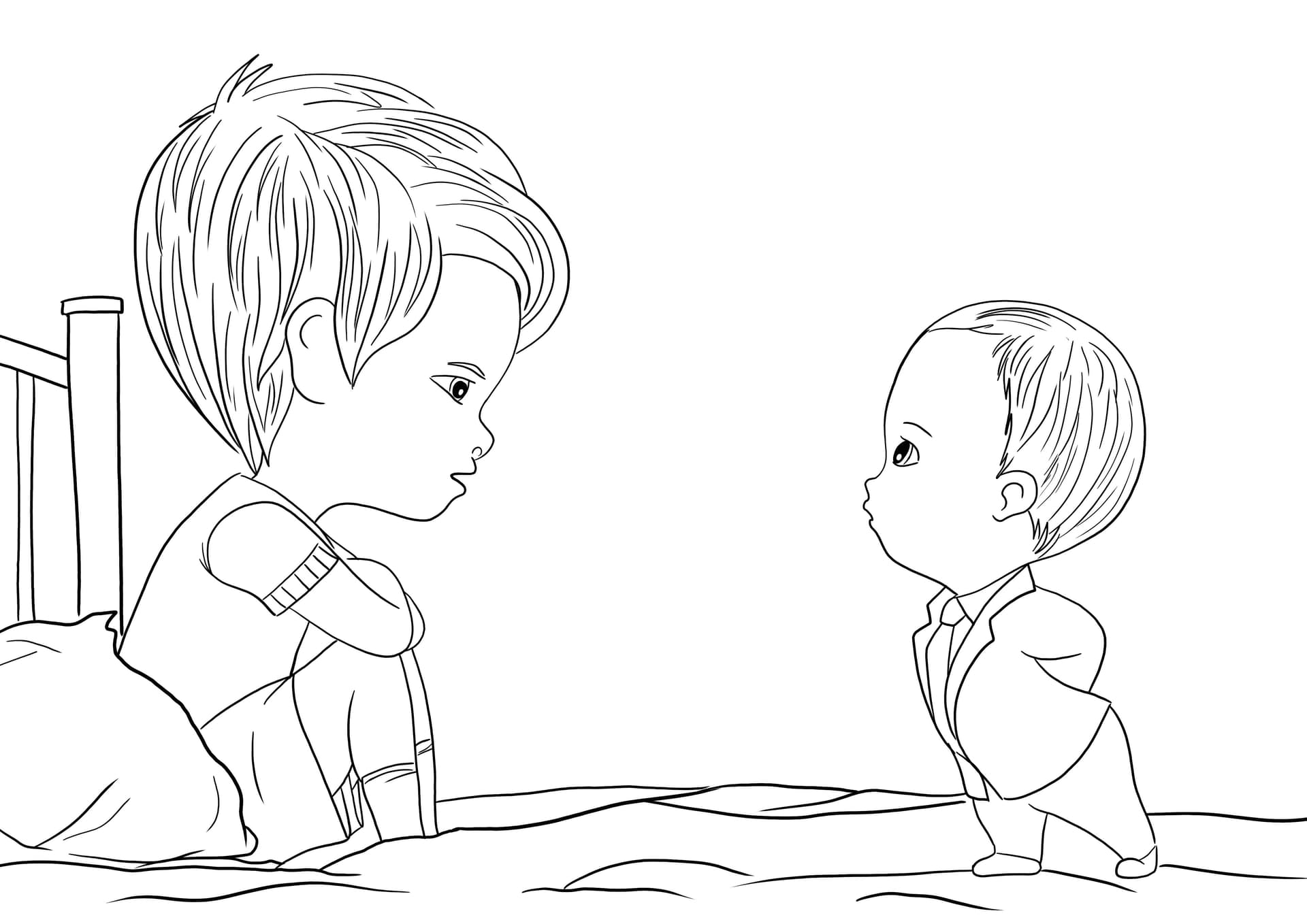 Baby Boss and his big brother