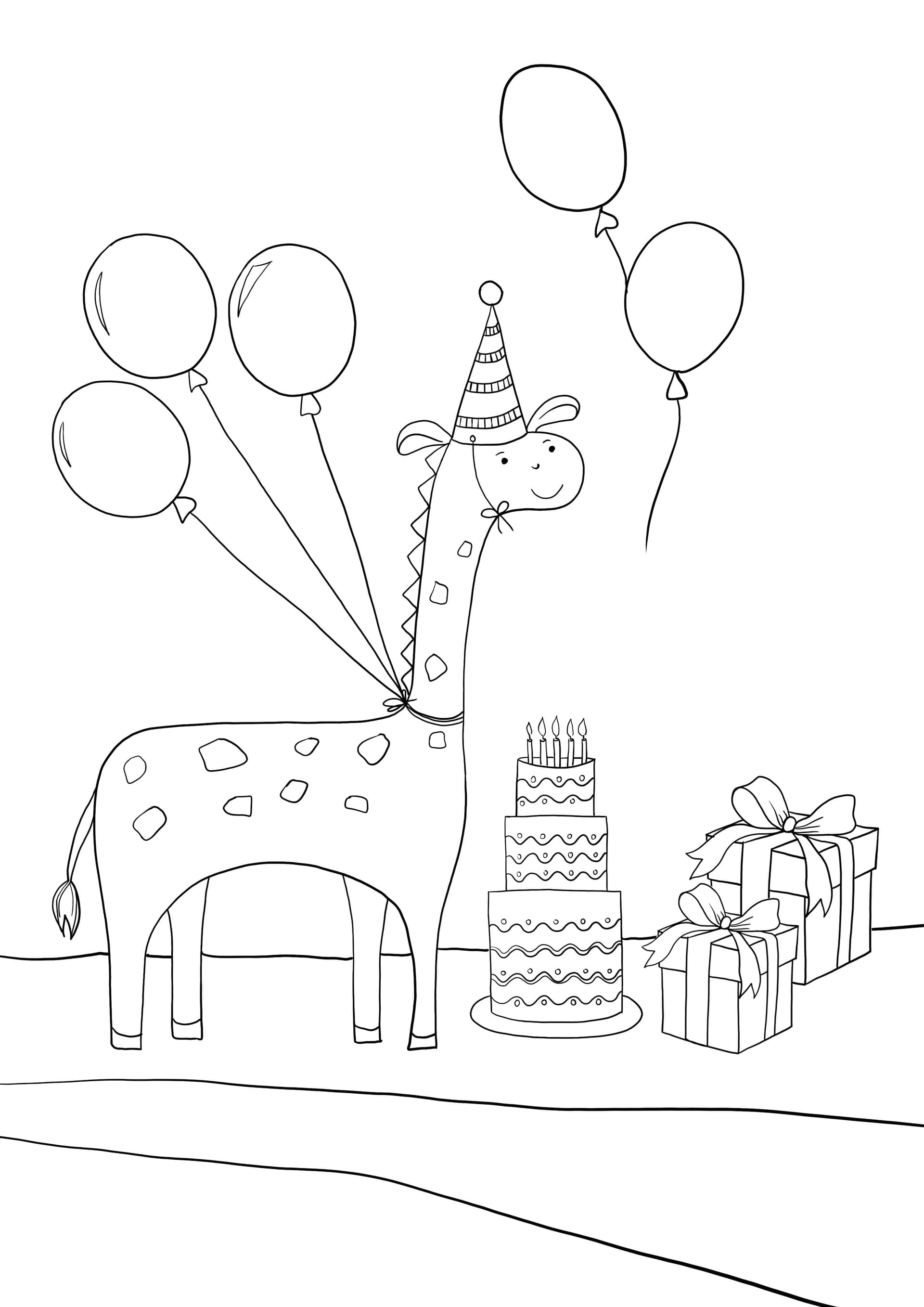 balloons-cake-presents