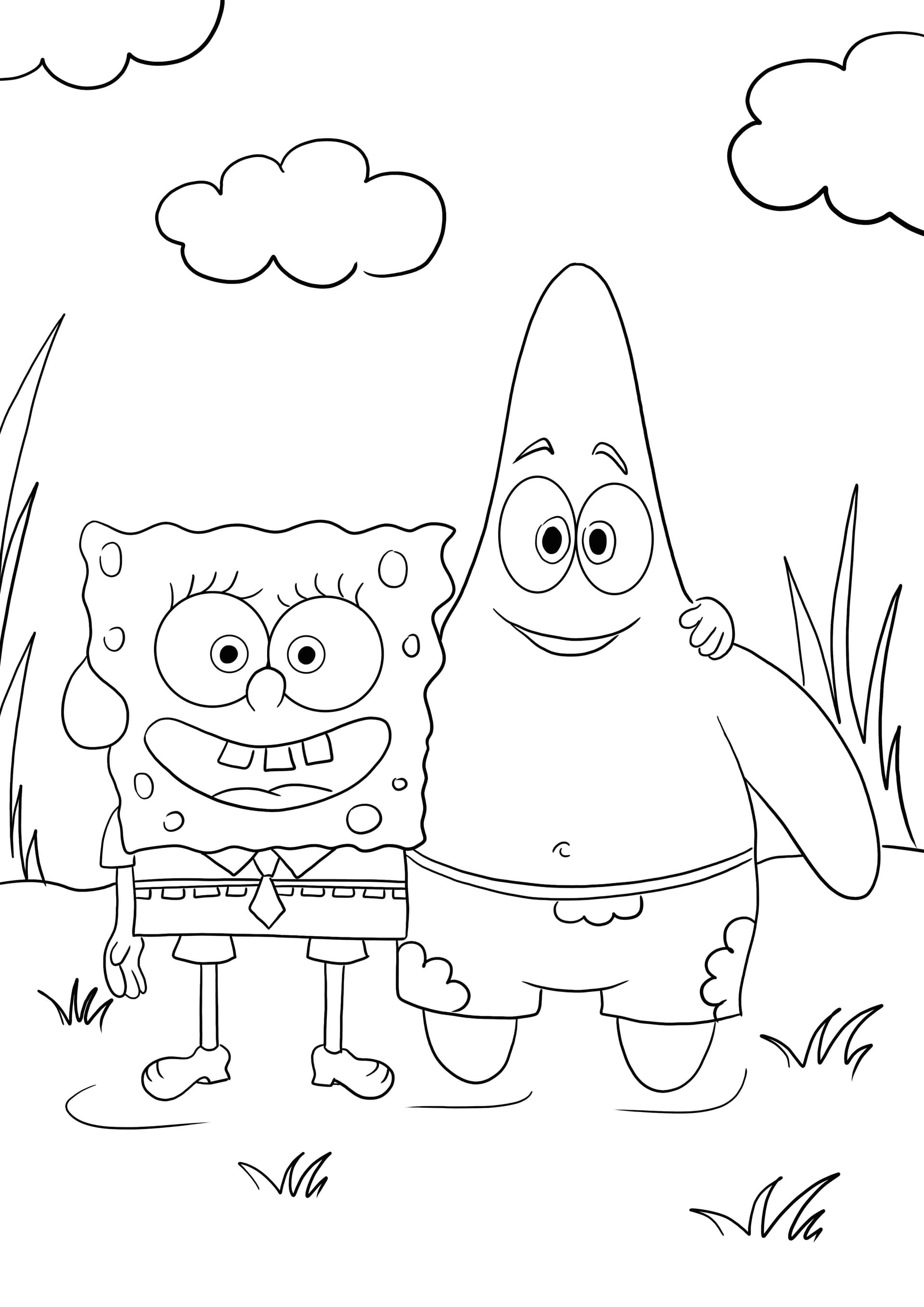 Best buddies-Sponge Bob&Patrick