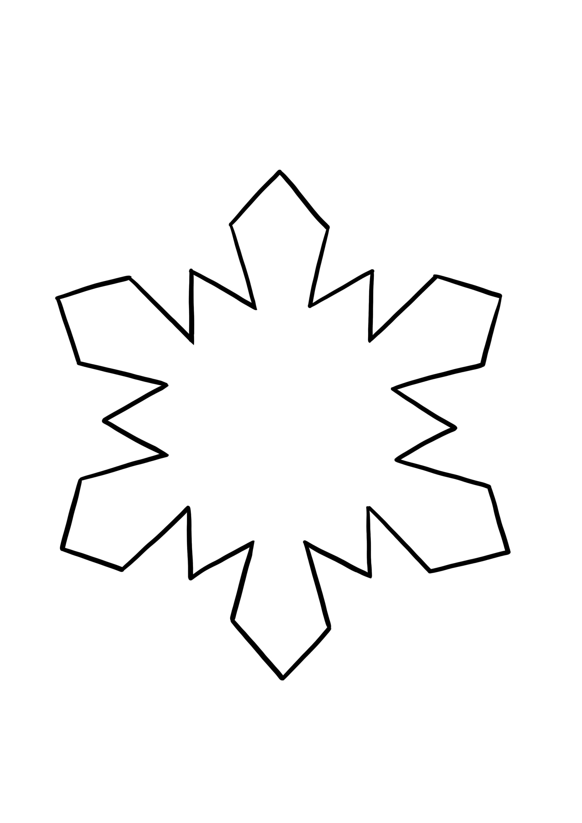 Schneeflocke