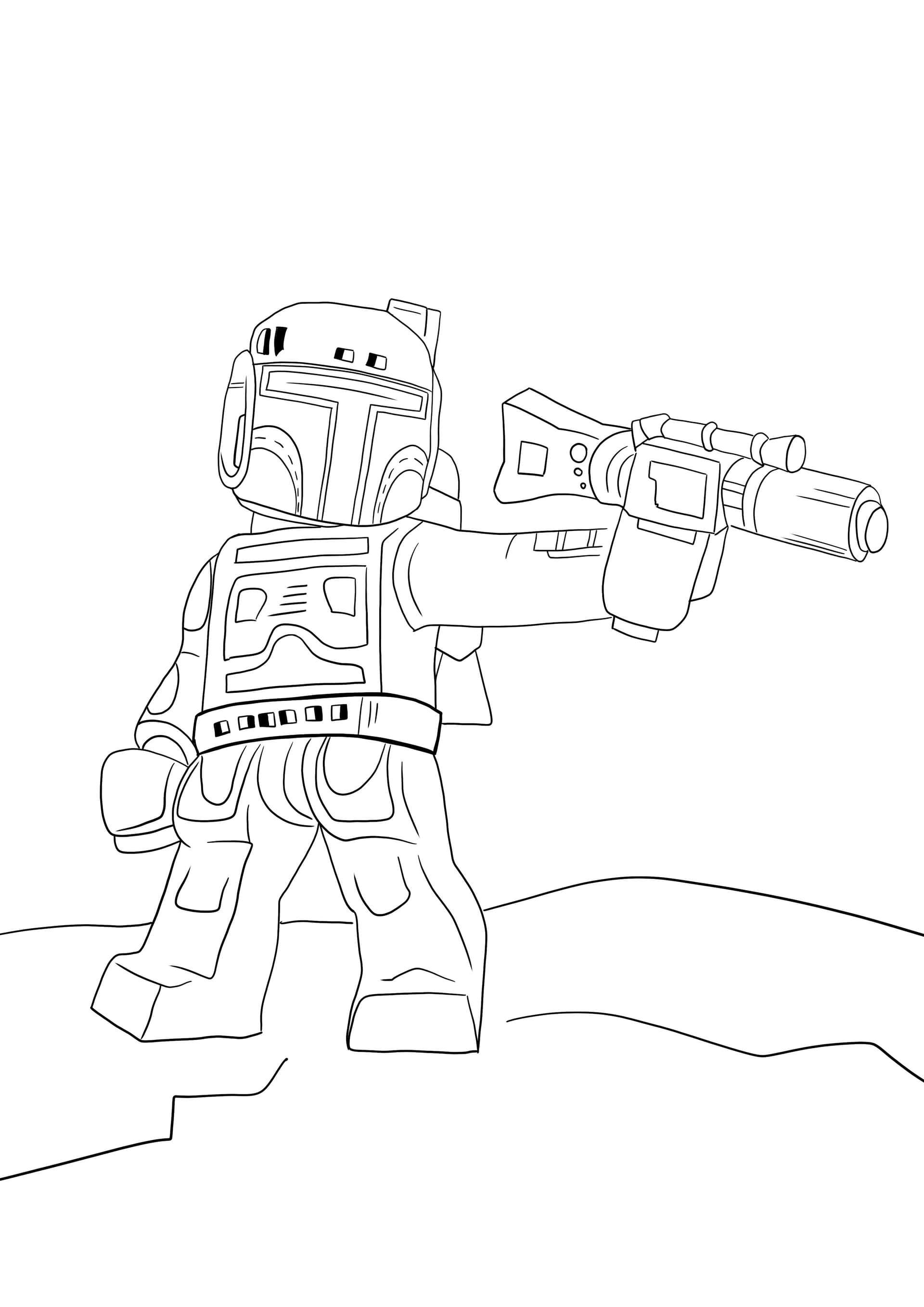 Boba Fett-Lego Sterne