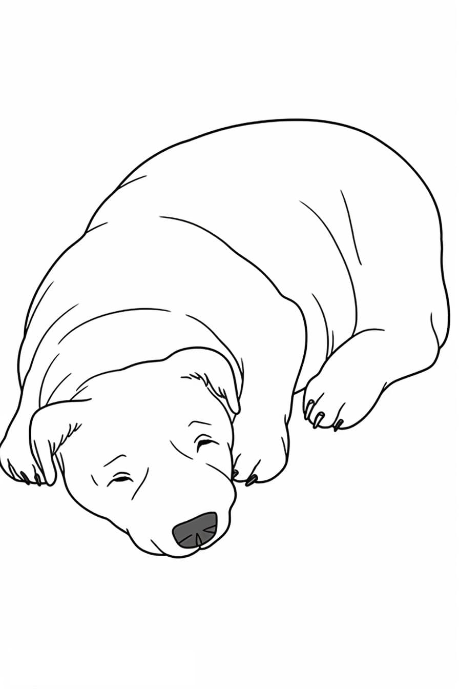 Border Terrier Sleeping 1