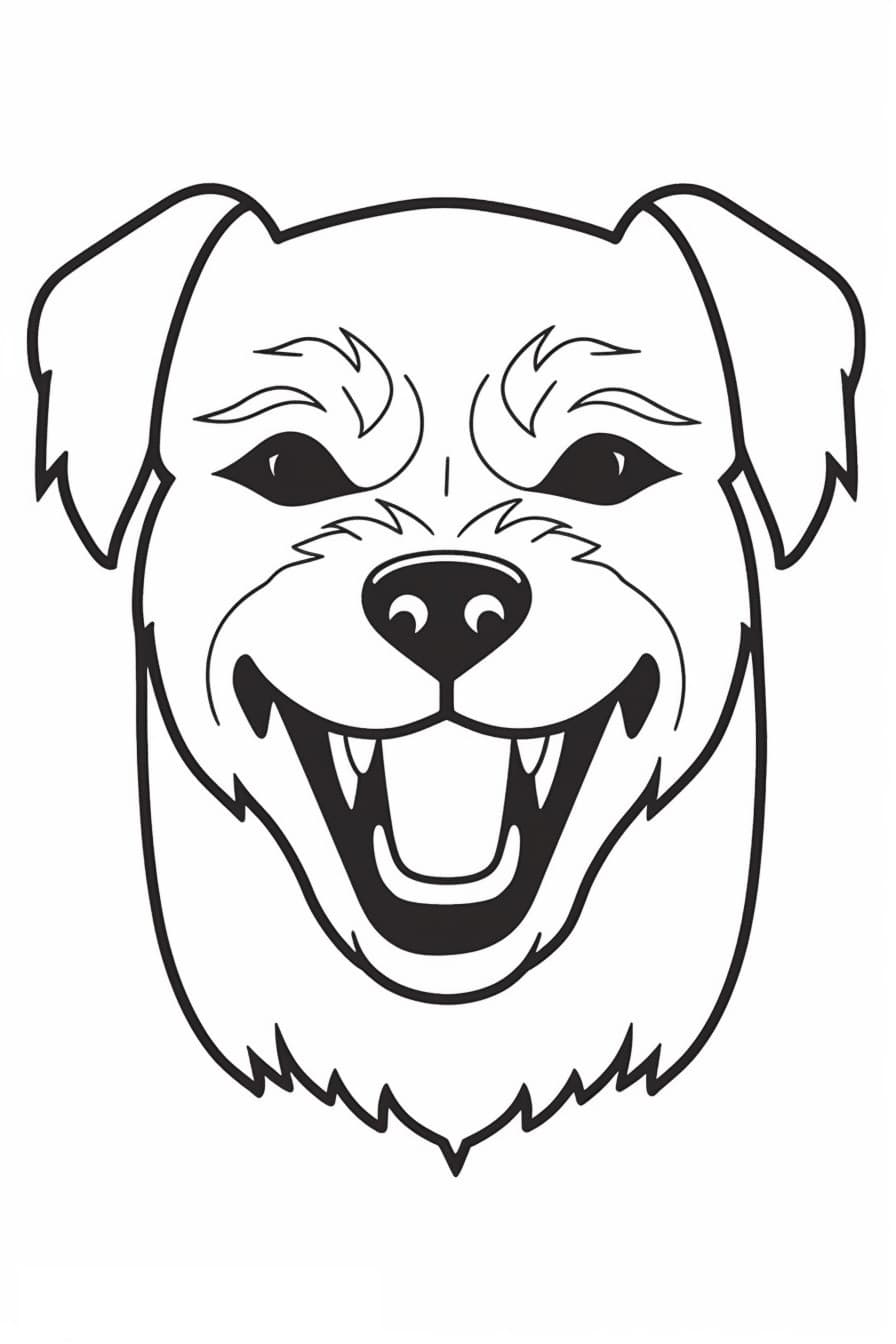 Border Terrier smile emoji 2