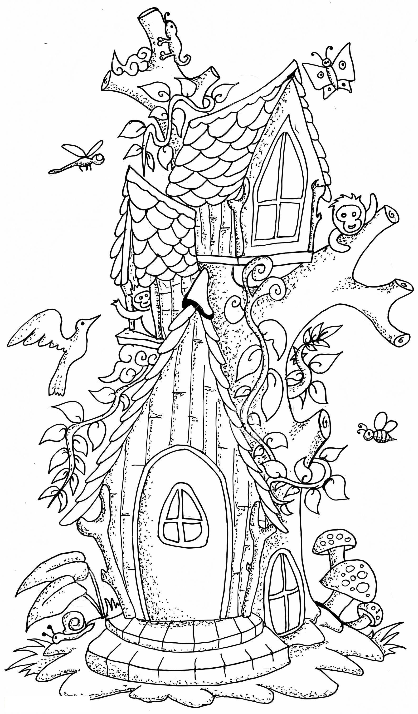 Fairy And Animal House