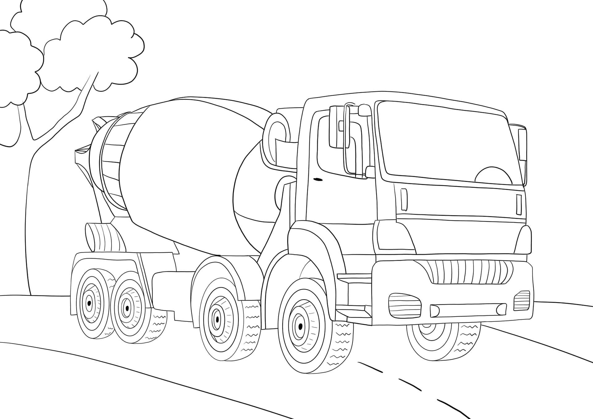Cement truck
