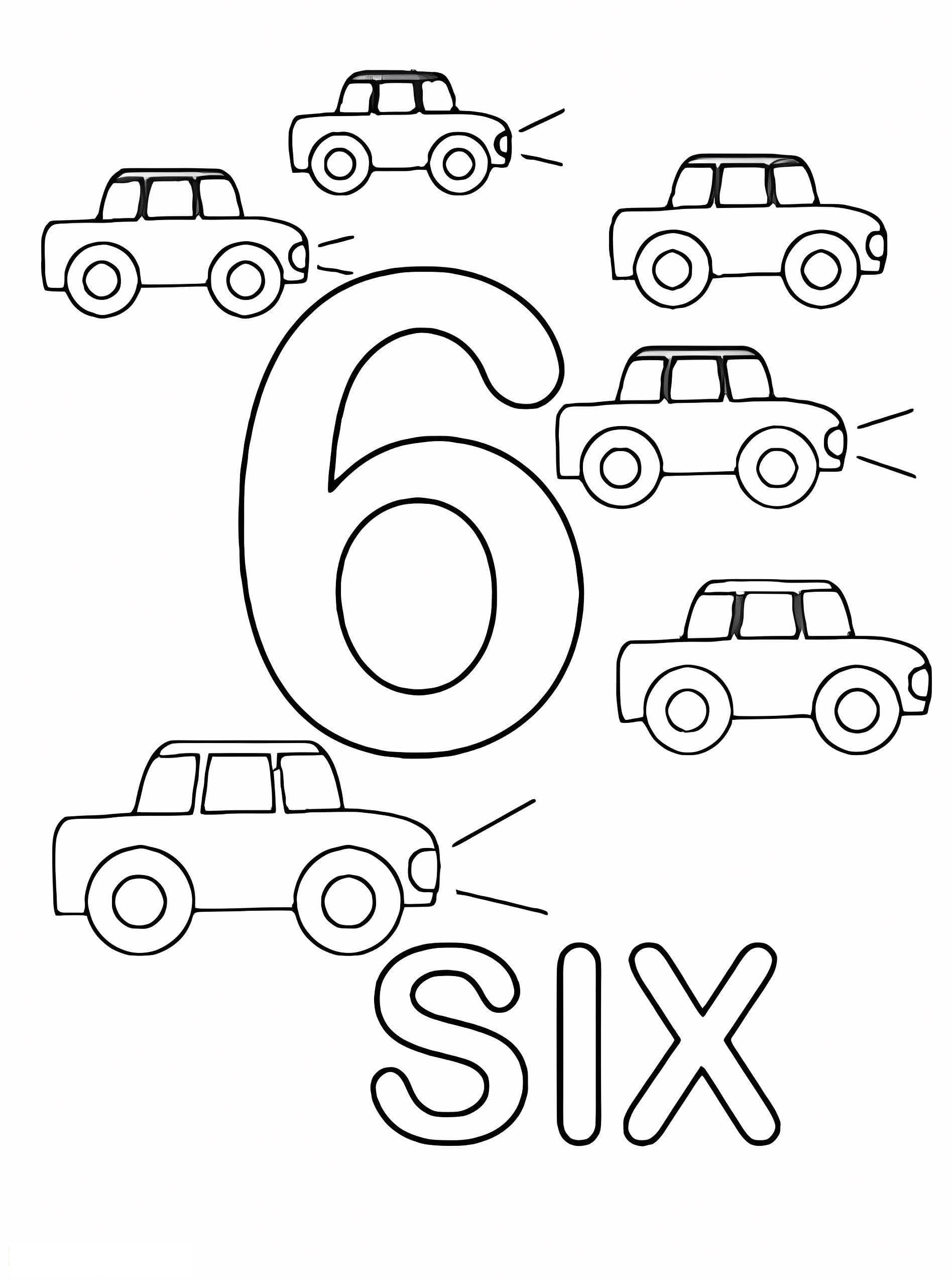 Car Number Six And Six