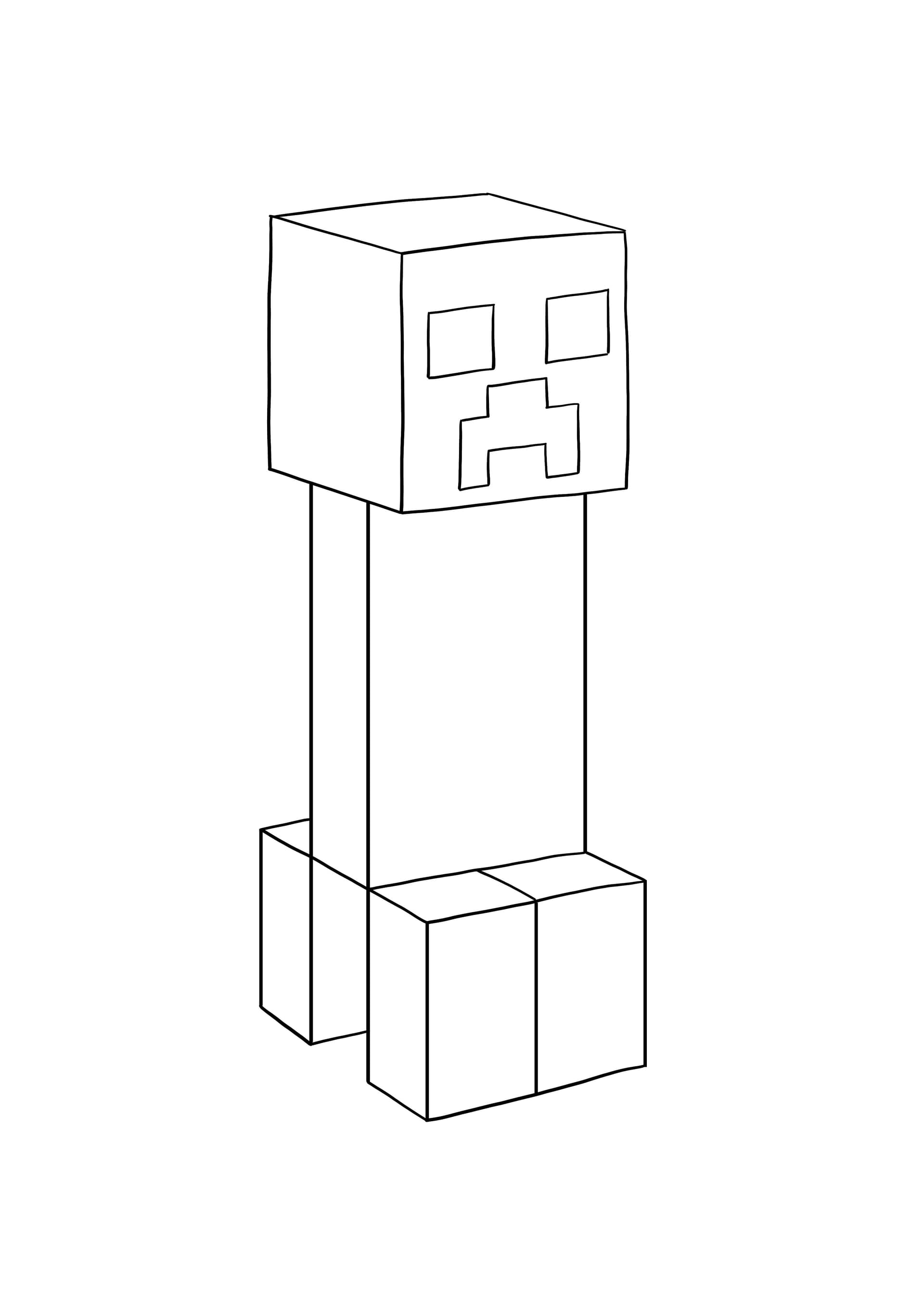 Creeper Stehend
