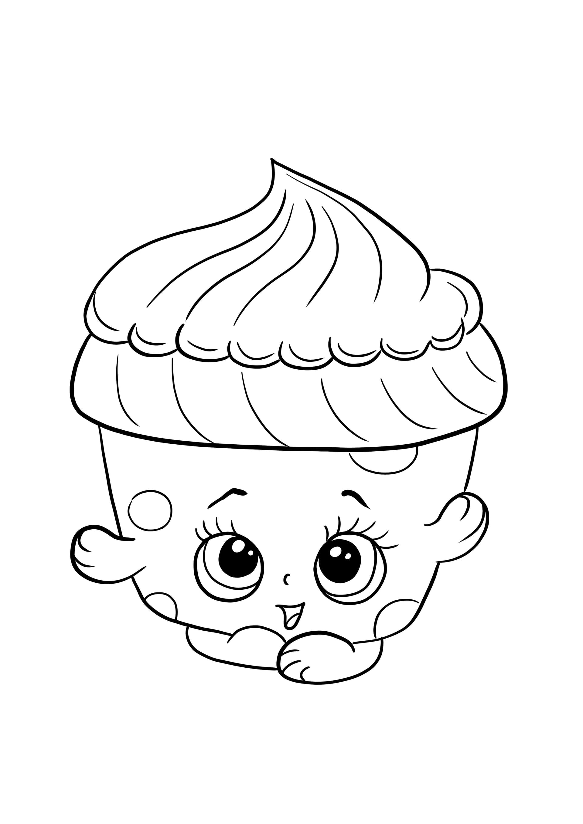Cupcake petal Shopkin