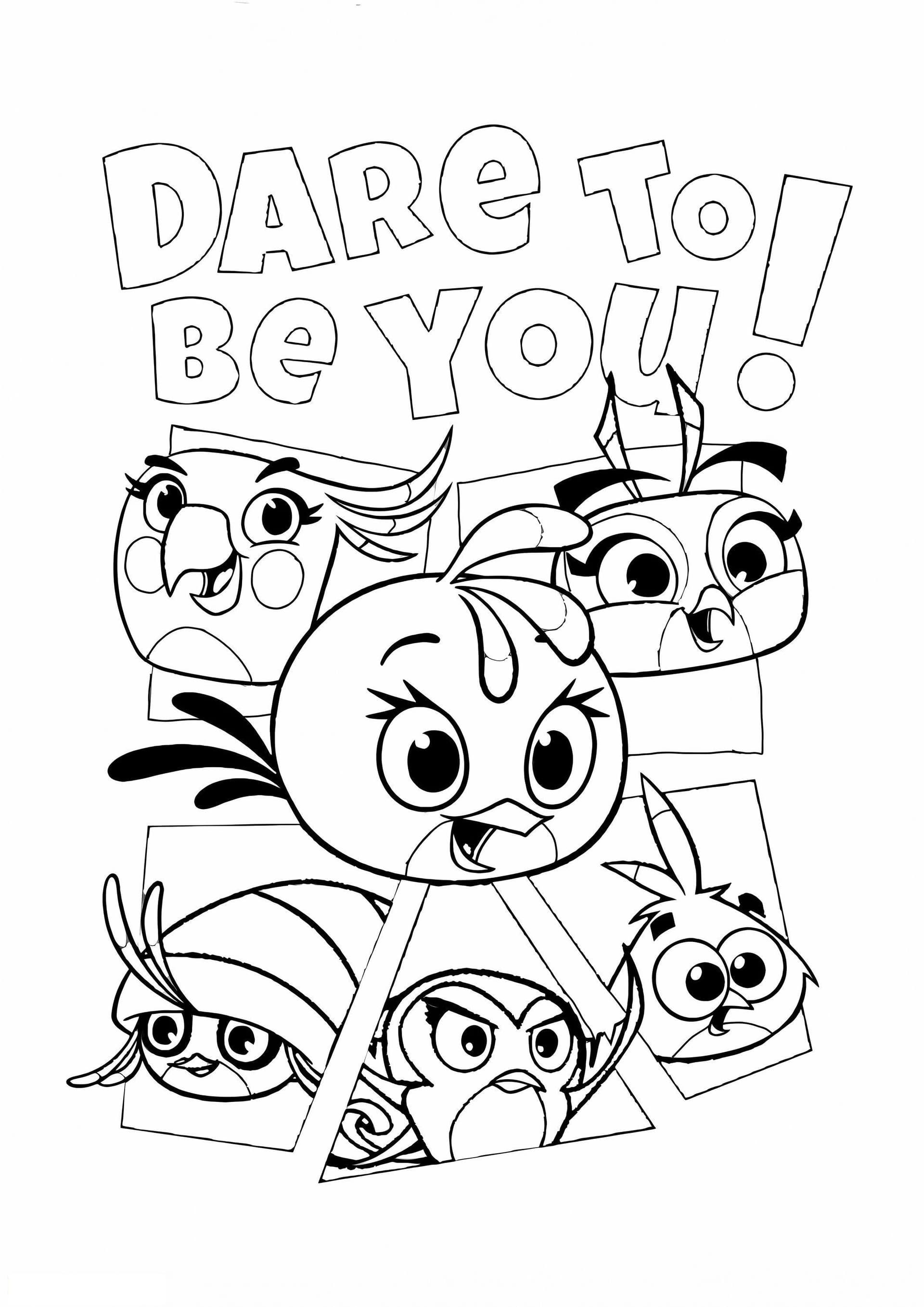 Cute Angry Birds Stella