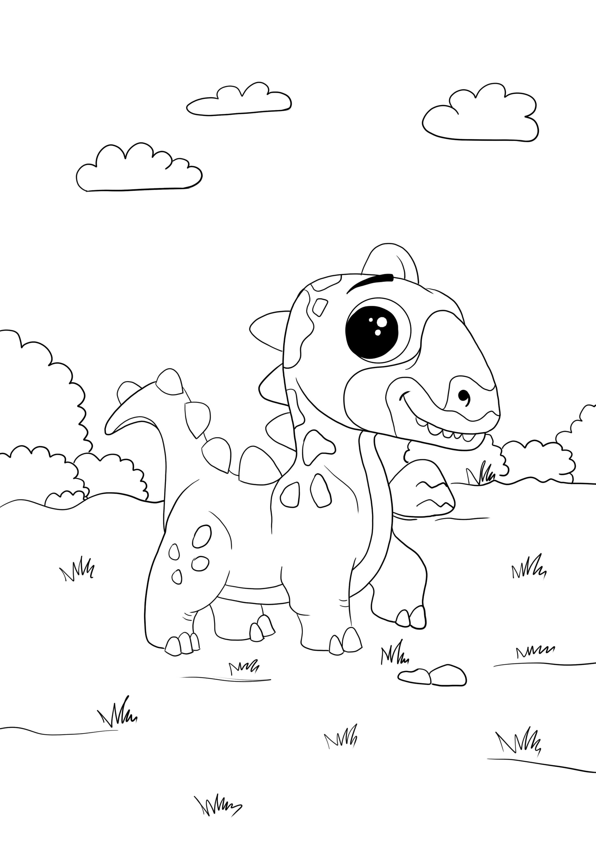 Cute dinosaur