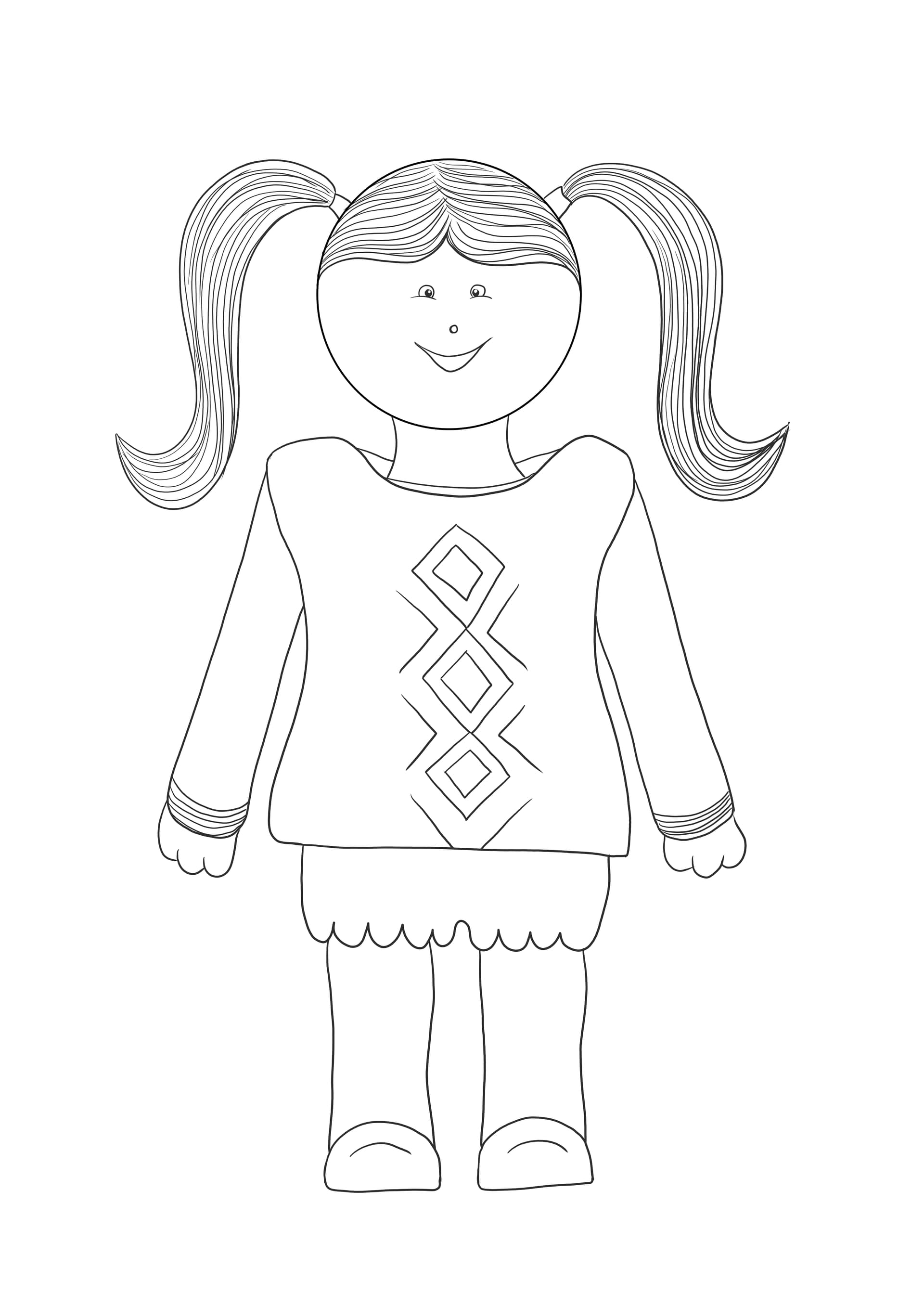 Daisy girl scout doll