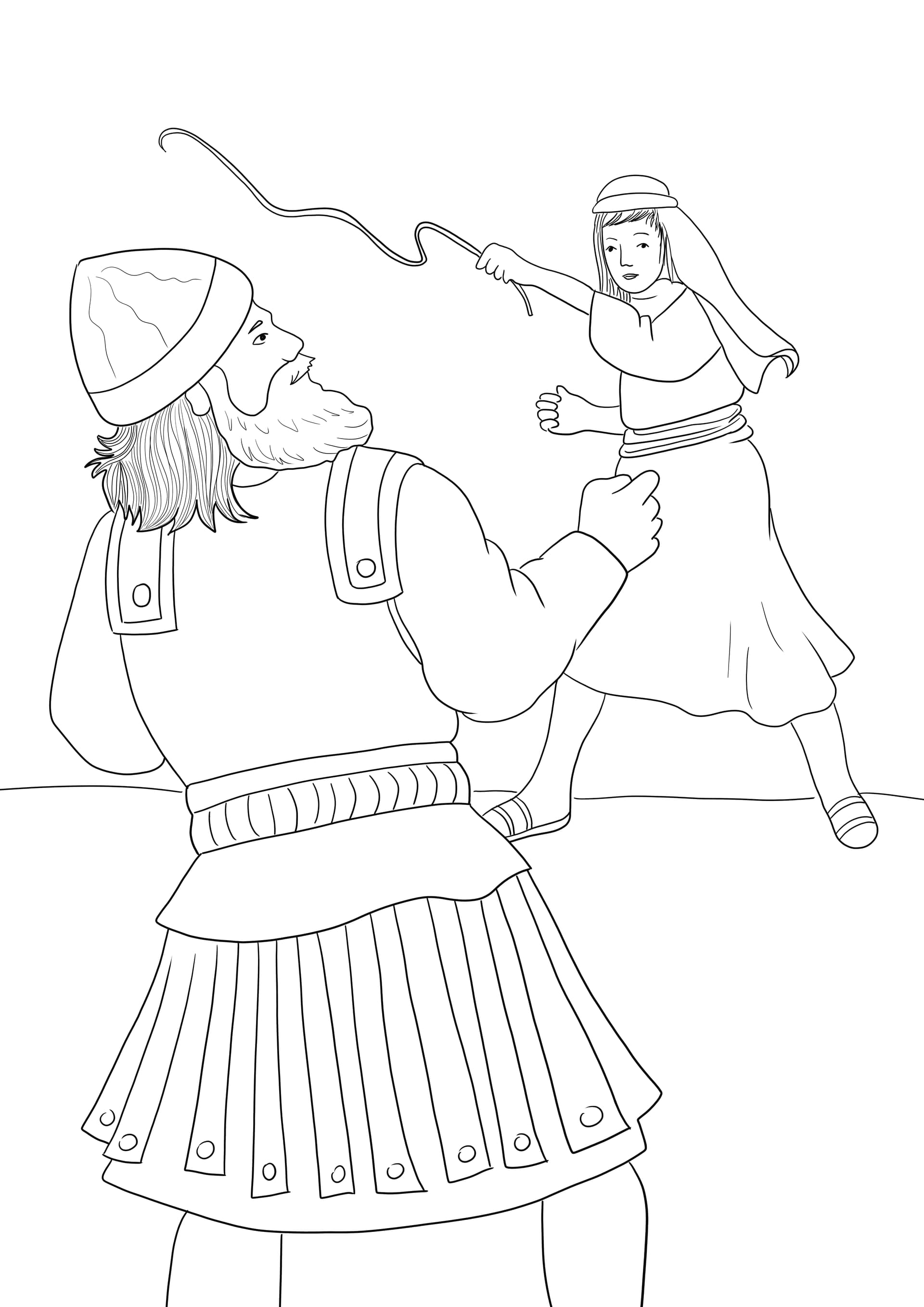 David und Goliath
