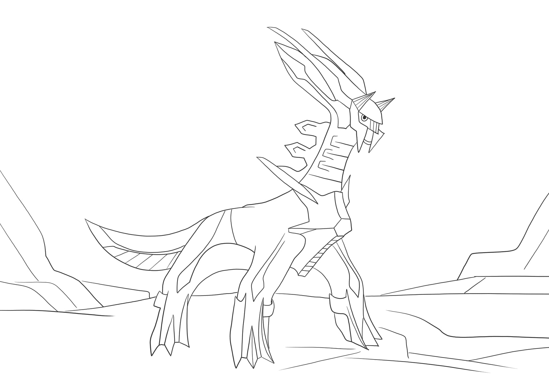 Dialga from Pokémon