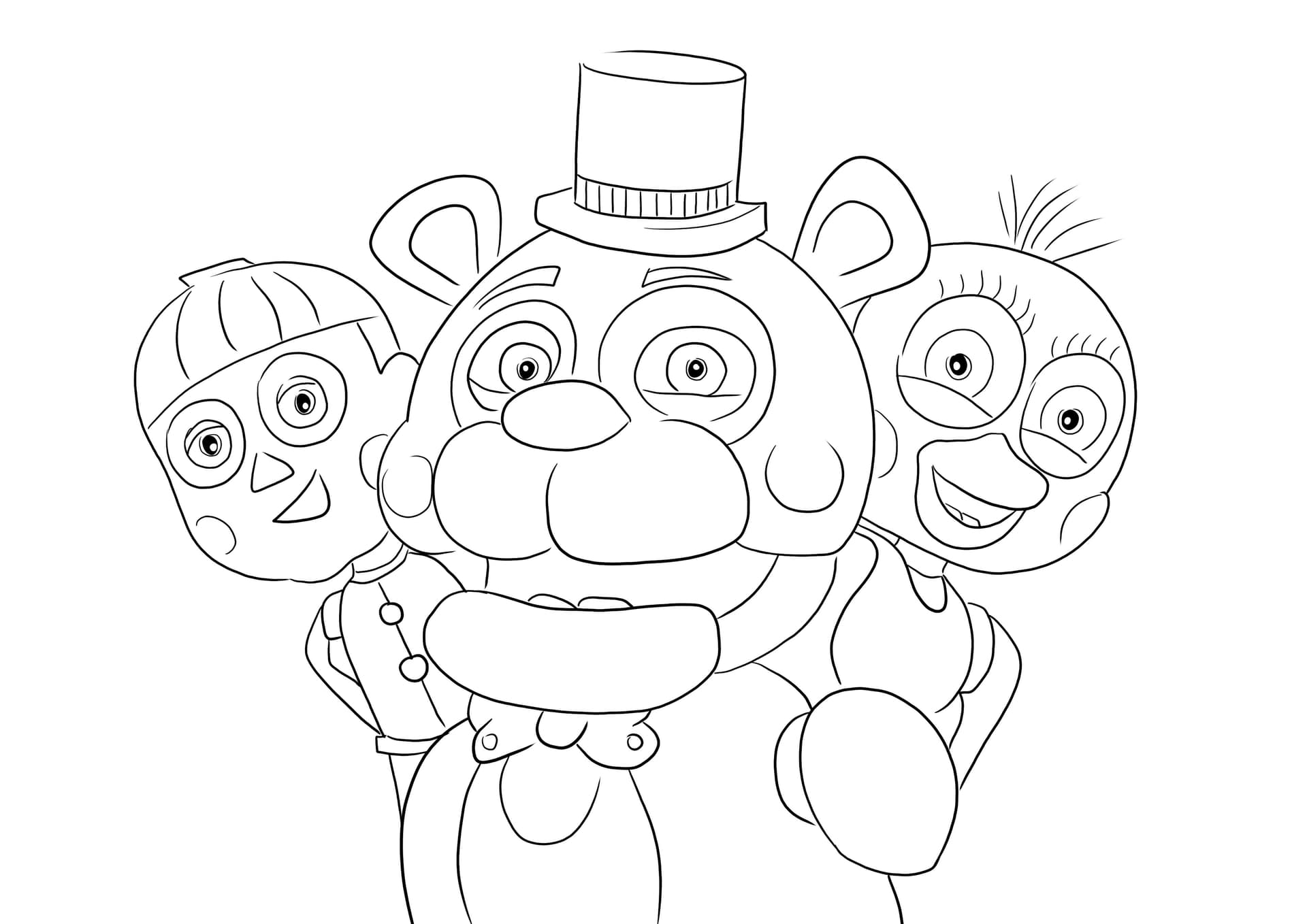 Five Nights At Freddy's Alle Charaktere