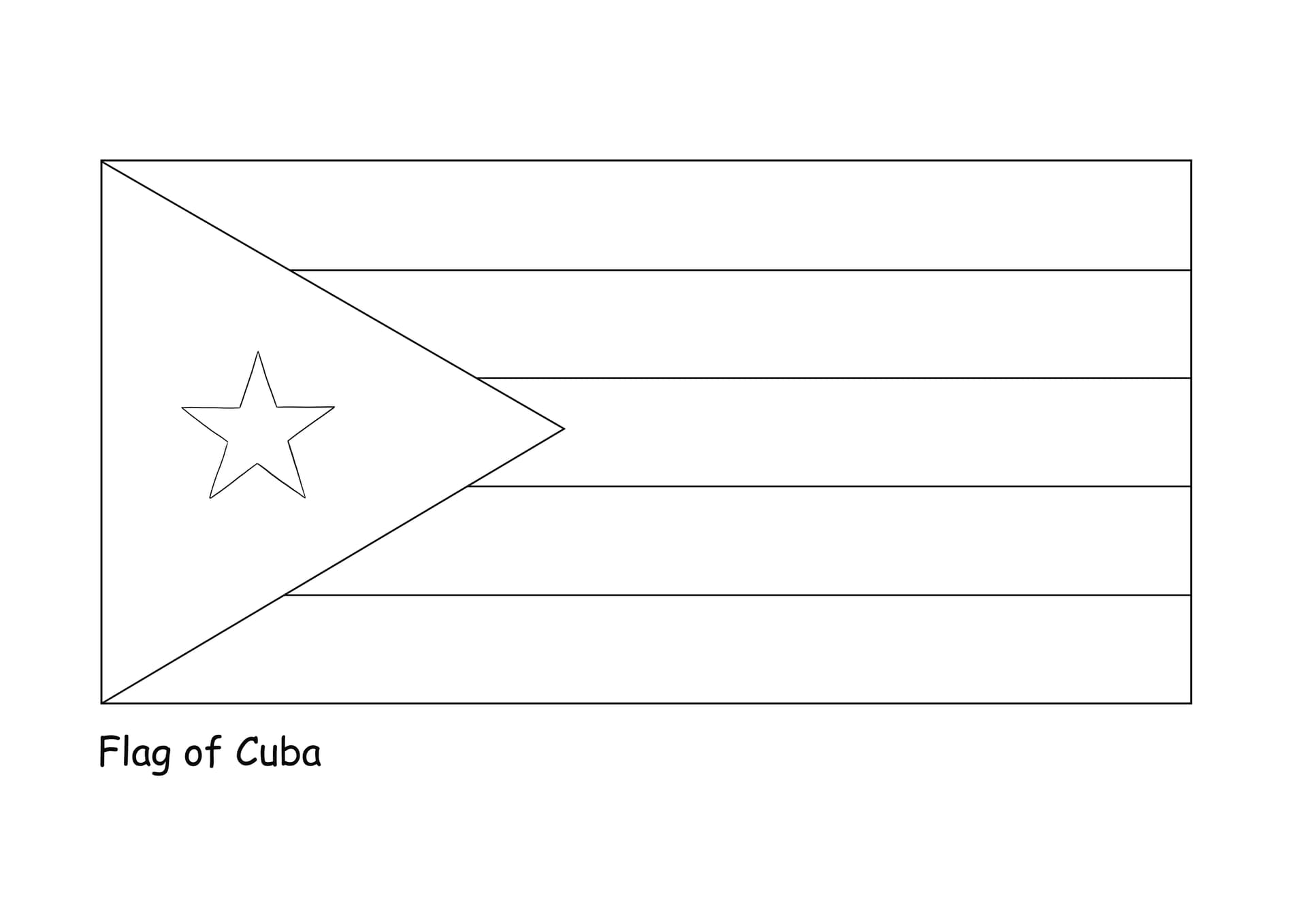 Flag of Cuba