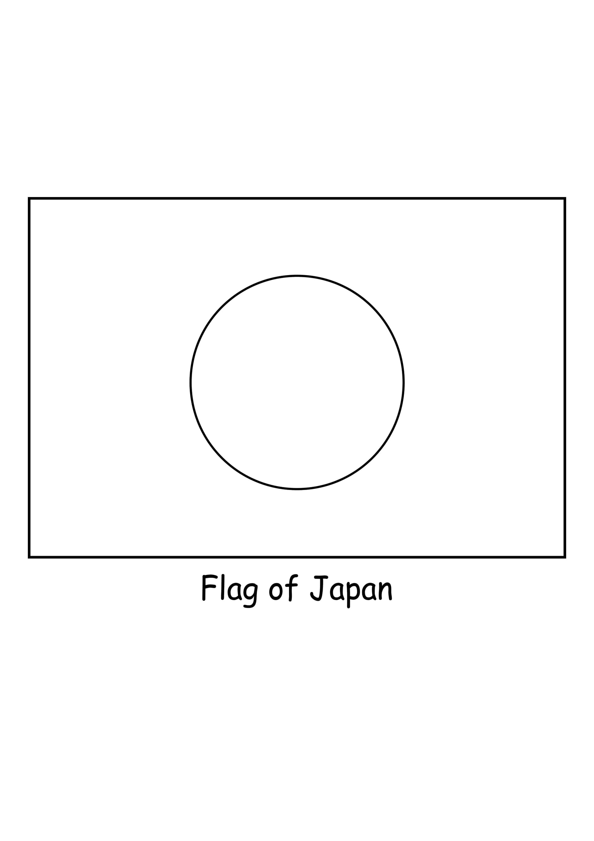 Flagge Von Japan