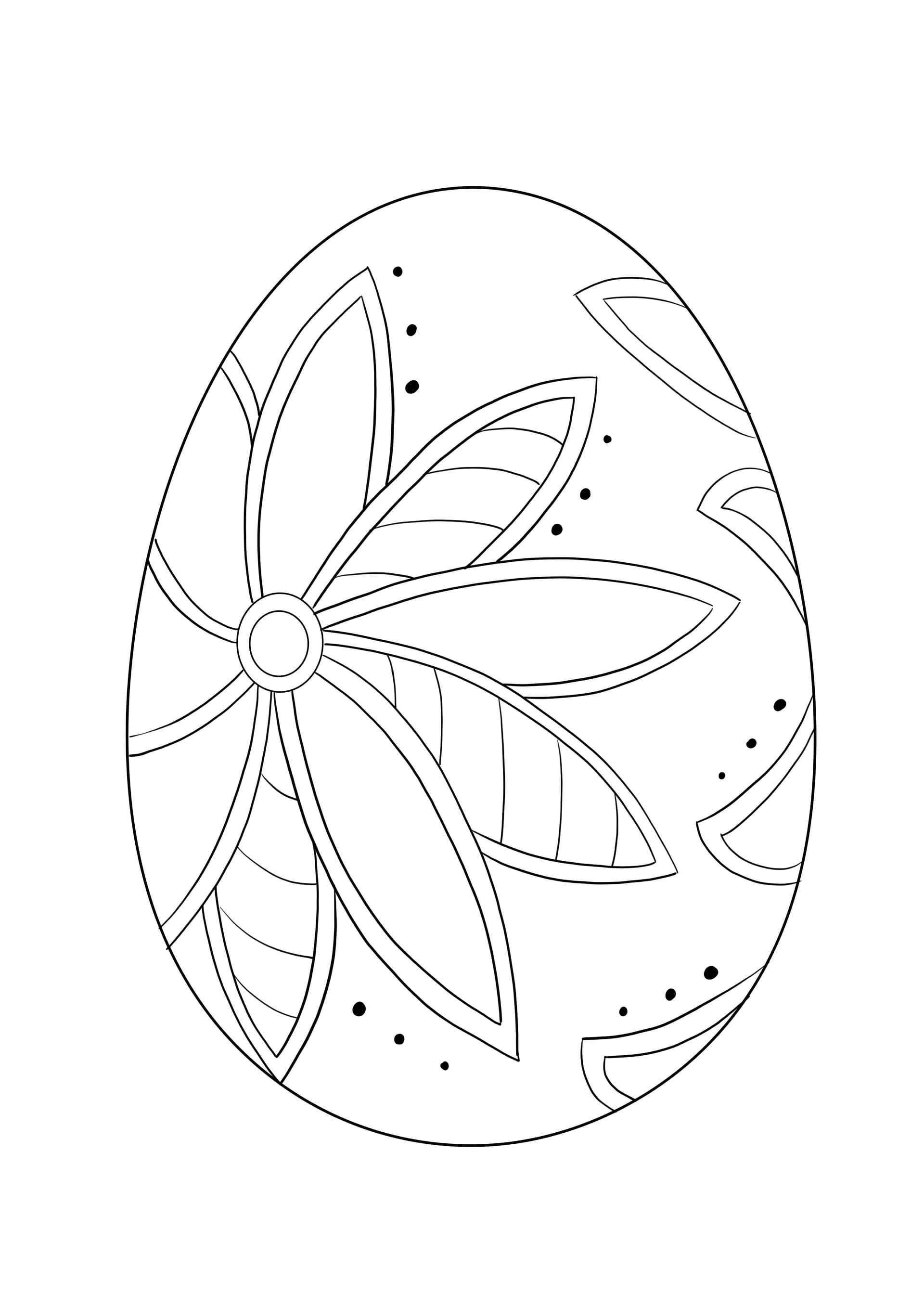 Blumenmuster für Ostern