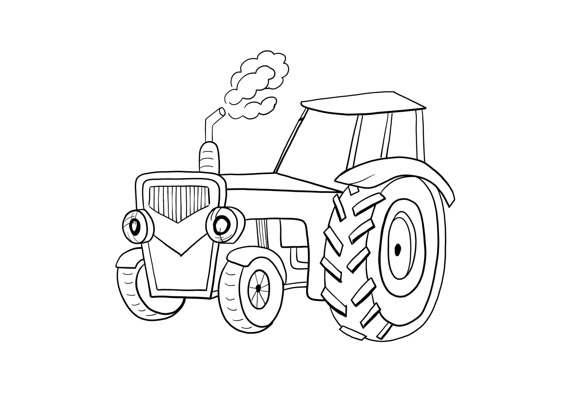 funny tractor