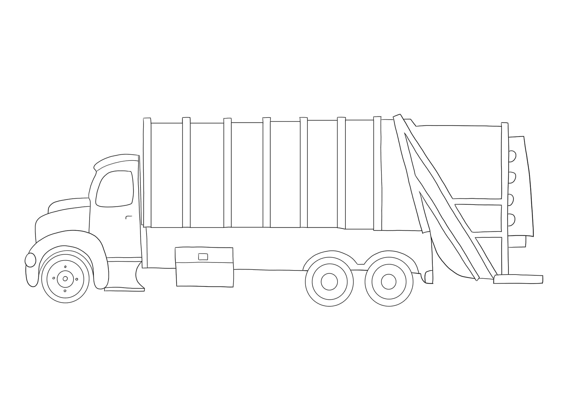 Garbage truck