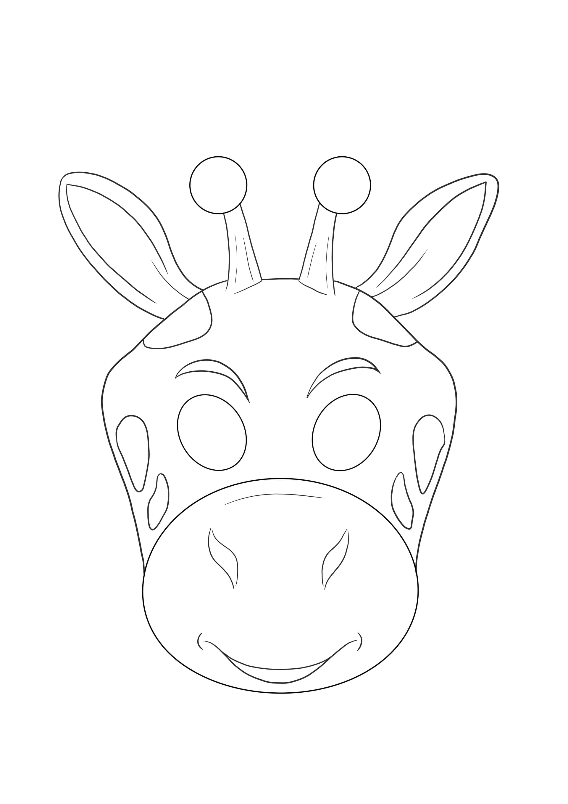 Giraffe mask