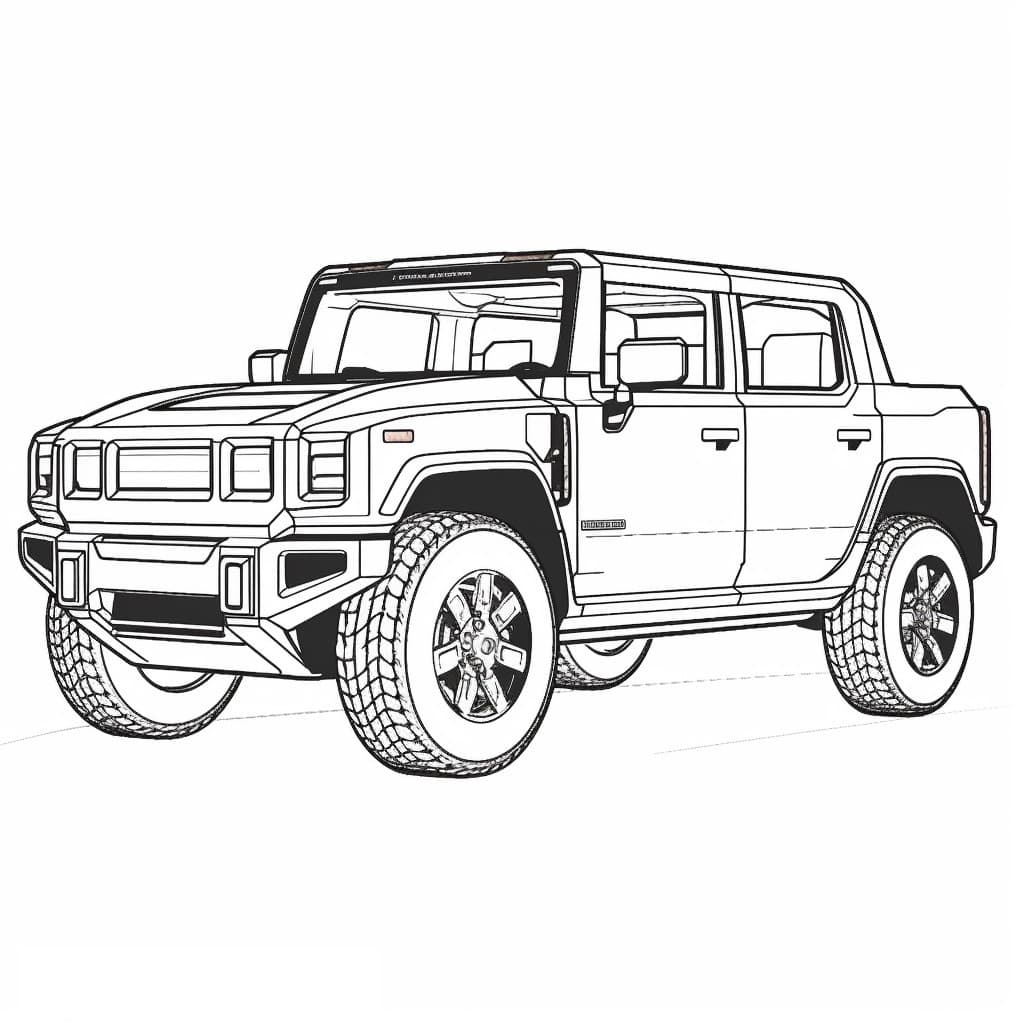 GMC Hummer EV Pickup MT Tires 2024 2