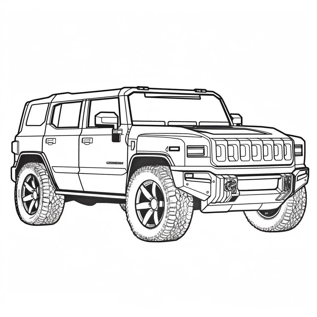 GMC Hummer EV SUV MT Tires 2024 1