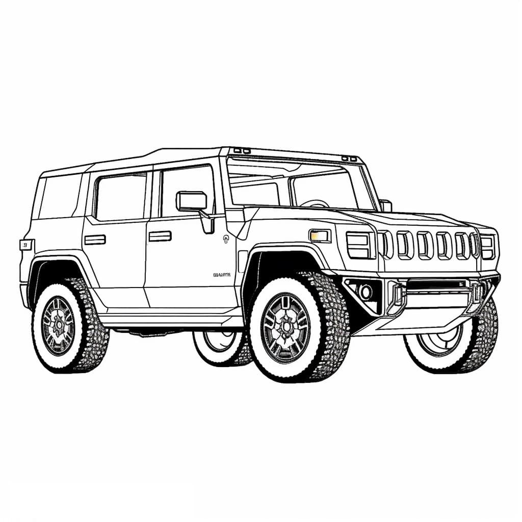 GMC Hummer EV SUV MT Tires 2024 3