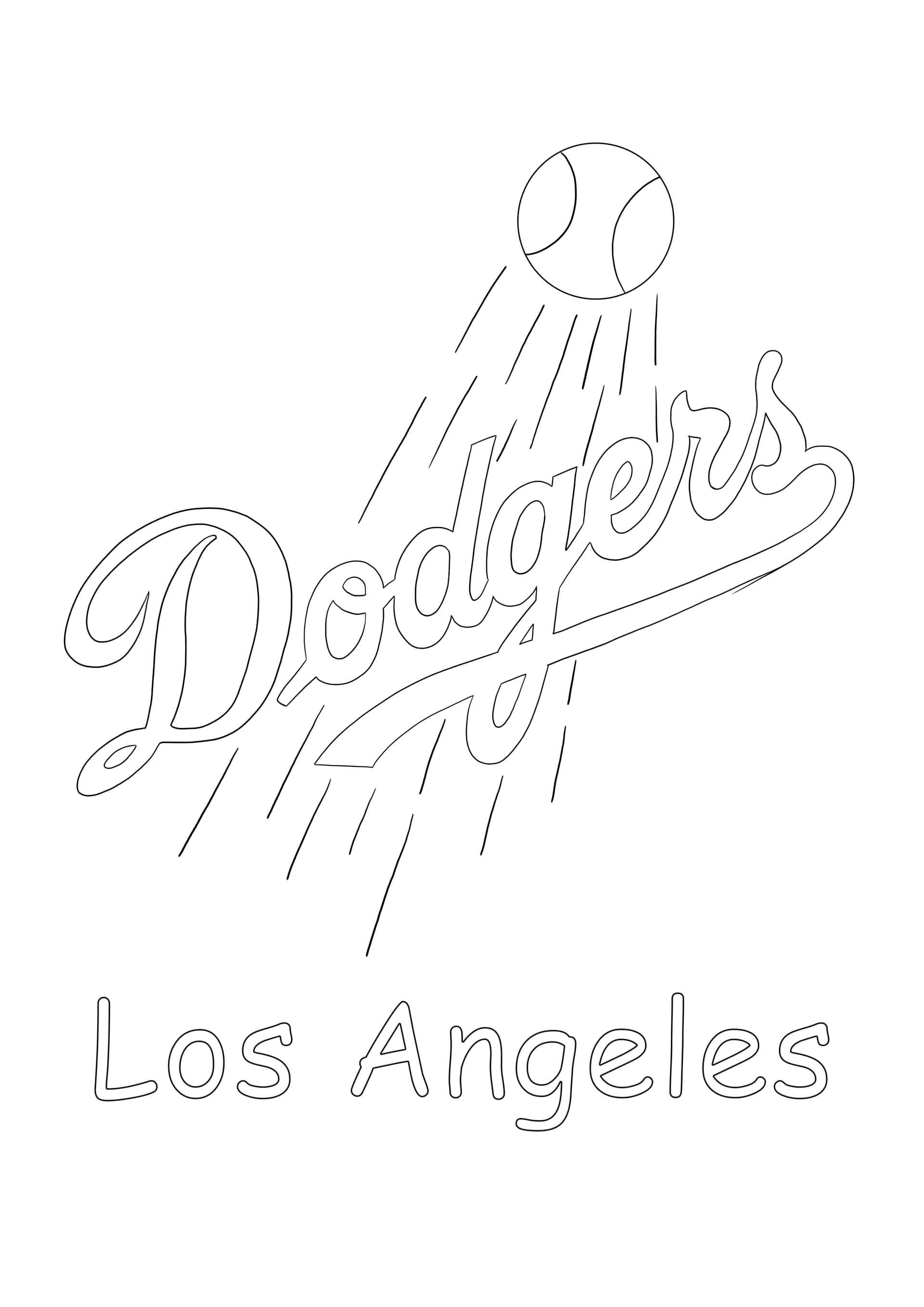 Los Angeles Dodgers logo