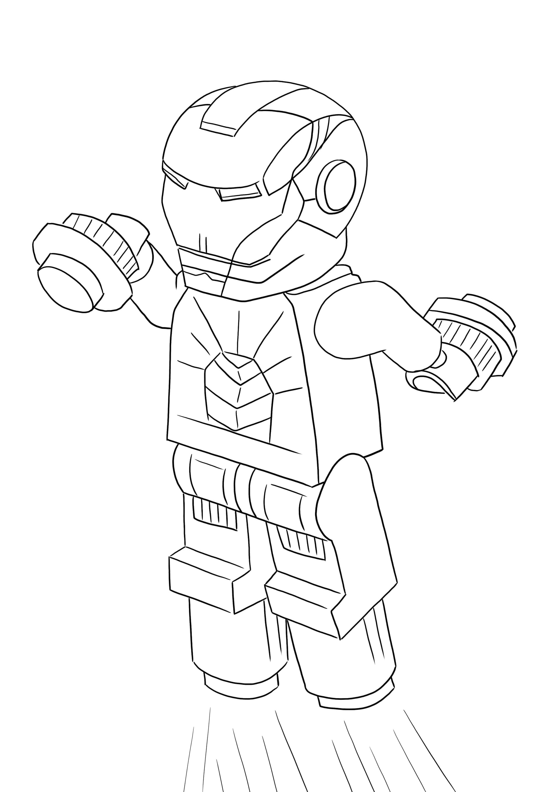 Lego Iron Man