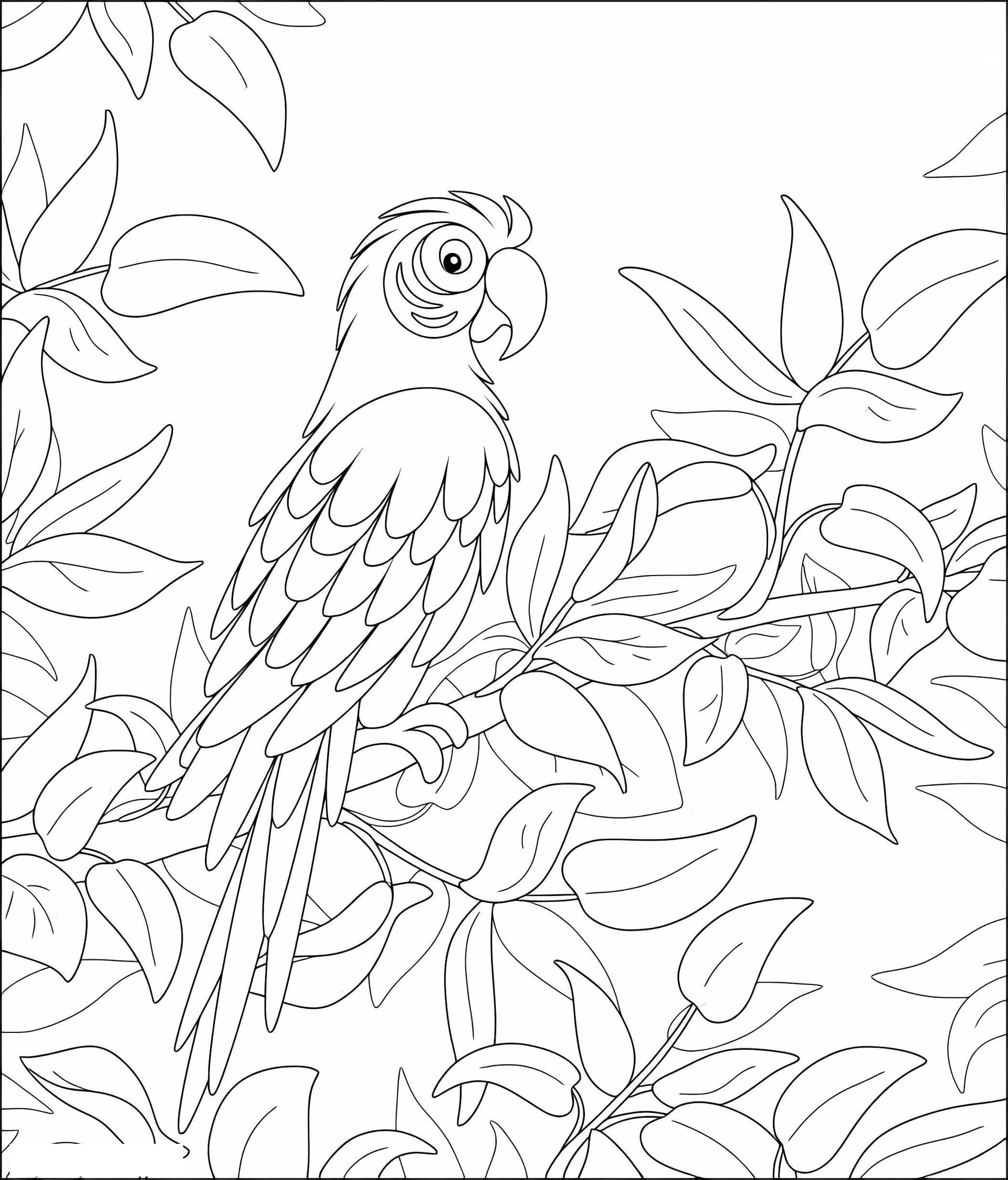 Parrot In Tree