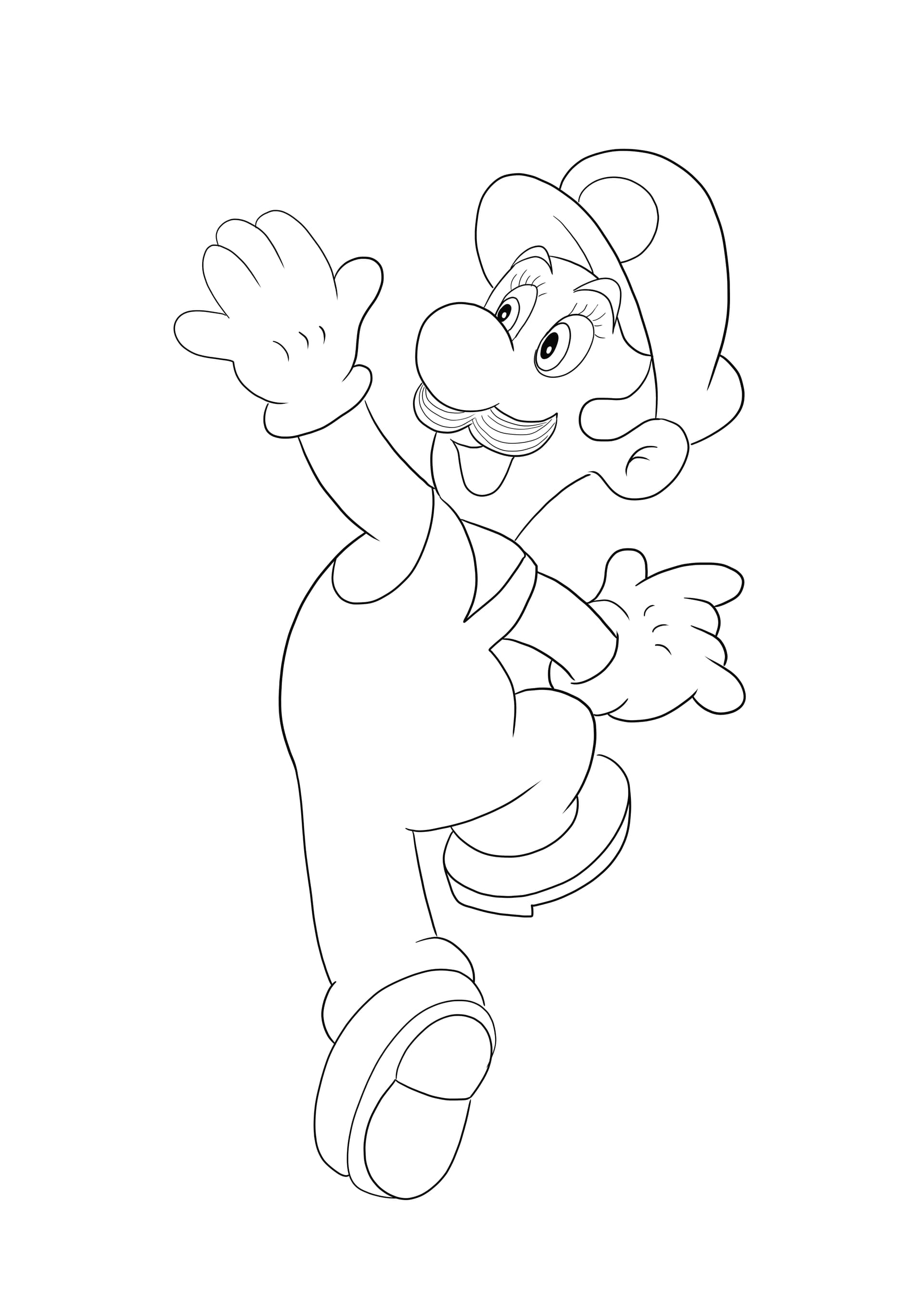 Luigi from Super Mario